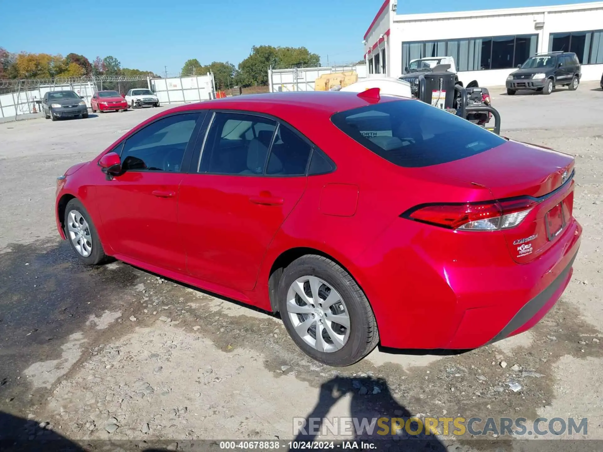 3 Фотография поврежденного автомобиля 5YFEPRAE0LP052352 TOYOTA COROLLA 2020