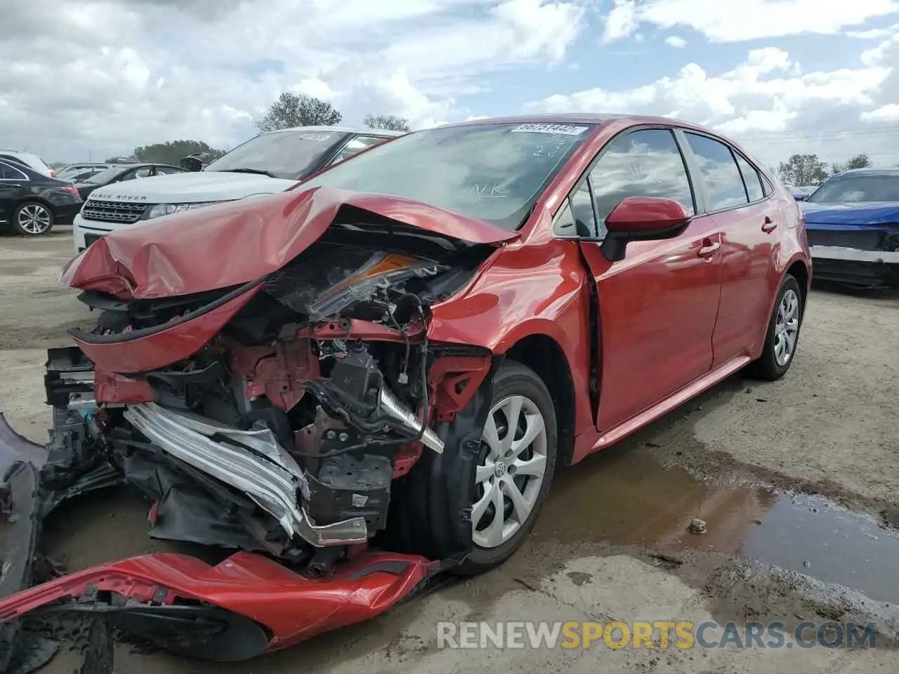 2 Фотография поврежденного автомобиля 5YFEPRAE0LP059110 TOYOTA COROLLA 2020