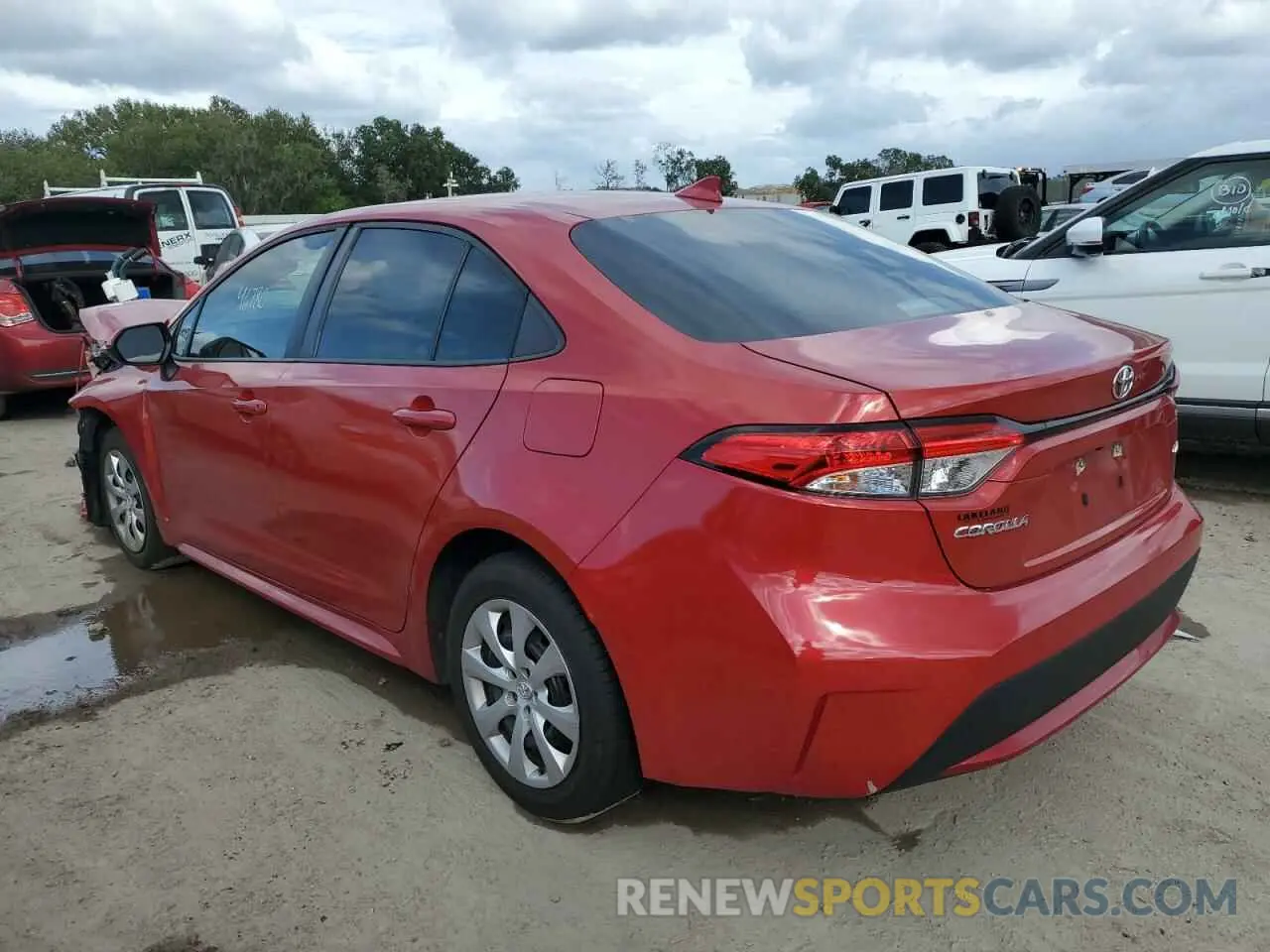 3 Фотография поврежденного автомобиля 5YFEPRAE0LP059110 TOYOTA COROLLA 2020