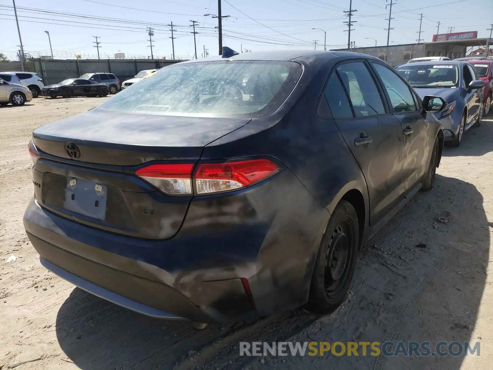4 Photograph of a damaged car 5YFEPRAE0LP062086 TOYOTA COROLLA 2020