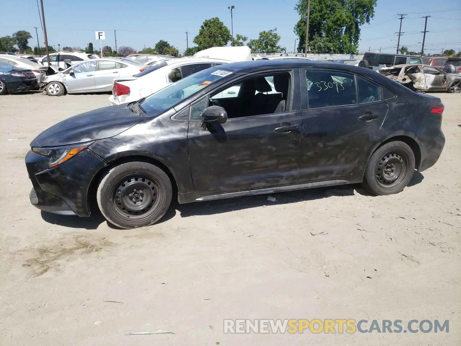 9 Photograph of a damaged car 5YFEPRAE0LP062086 TOYOTA COROLLA 2020
