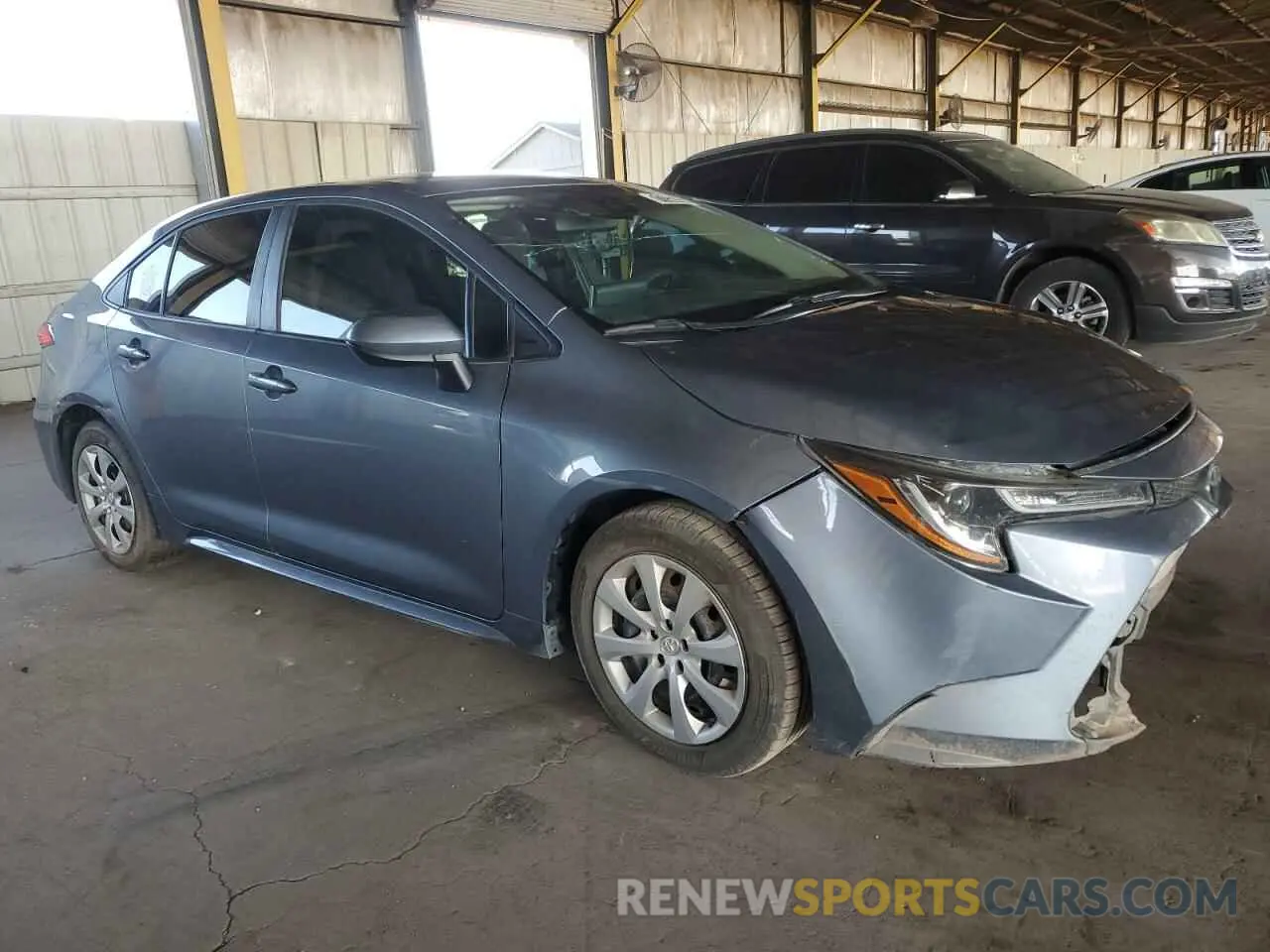 4 Photograph of a damaged car 5YFEPRAE0LP067739 TOYOTA COROLLA 2020