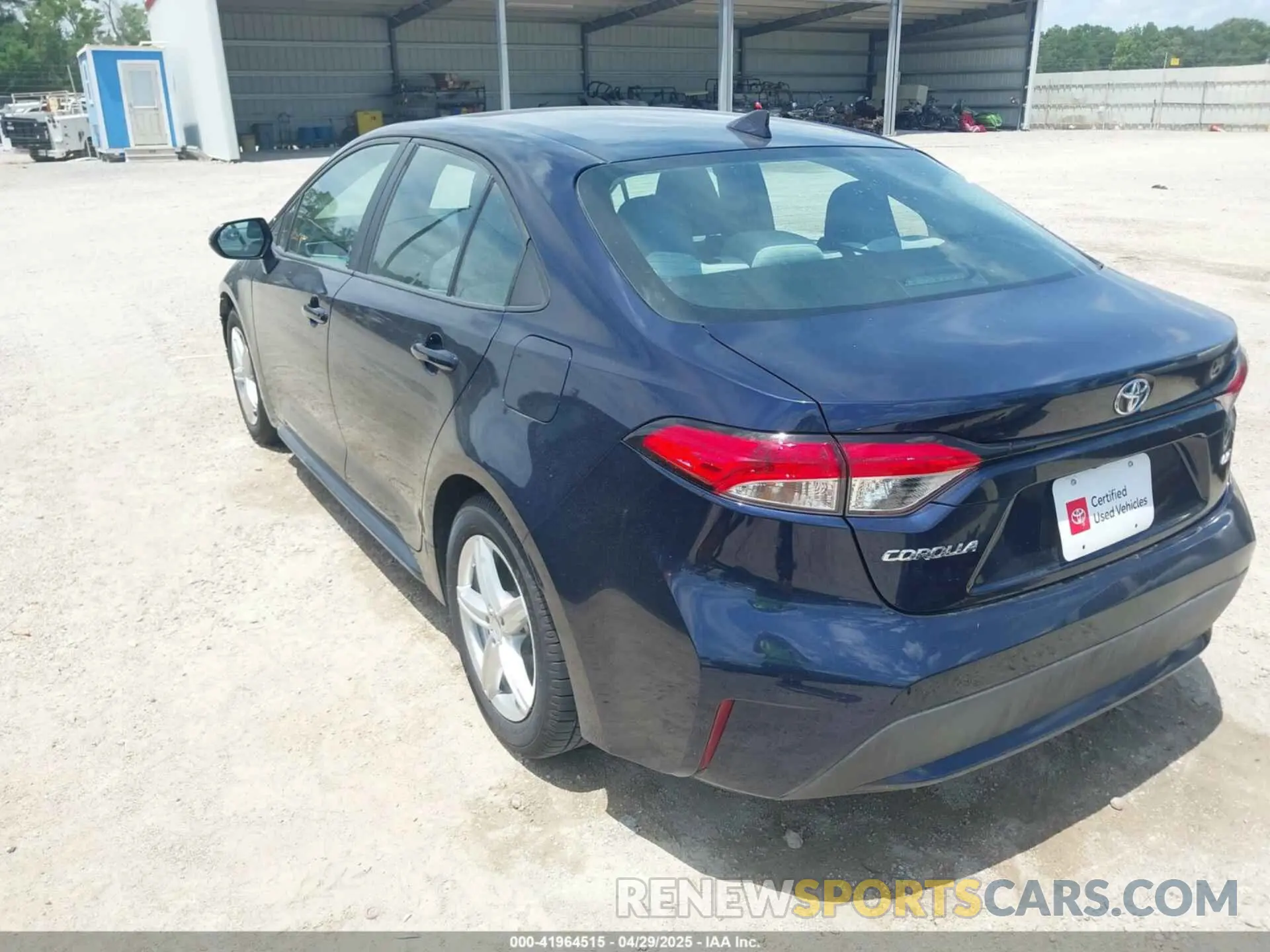 3 Фотография поврежденного автомобиля 5YFEPRAE0LP073119 TOYOTA COROLLA 2020