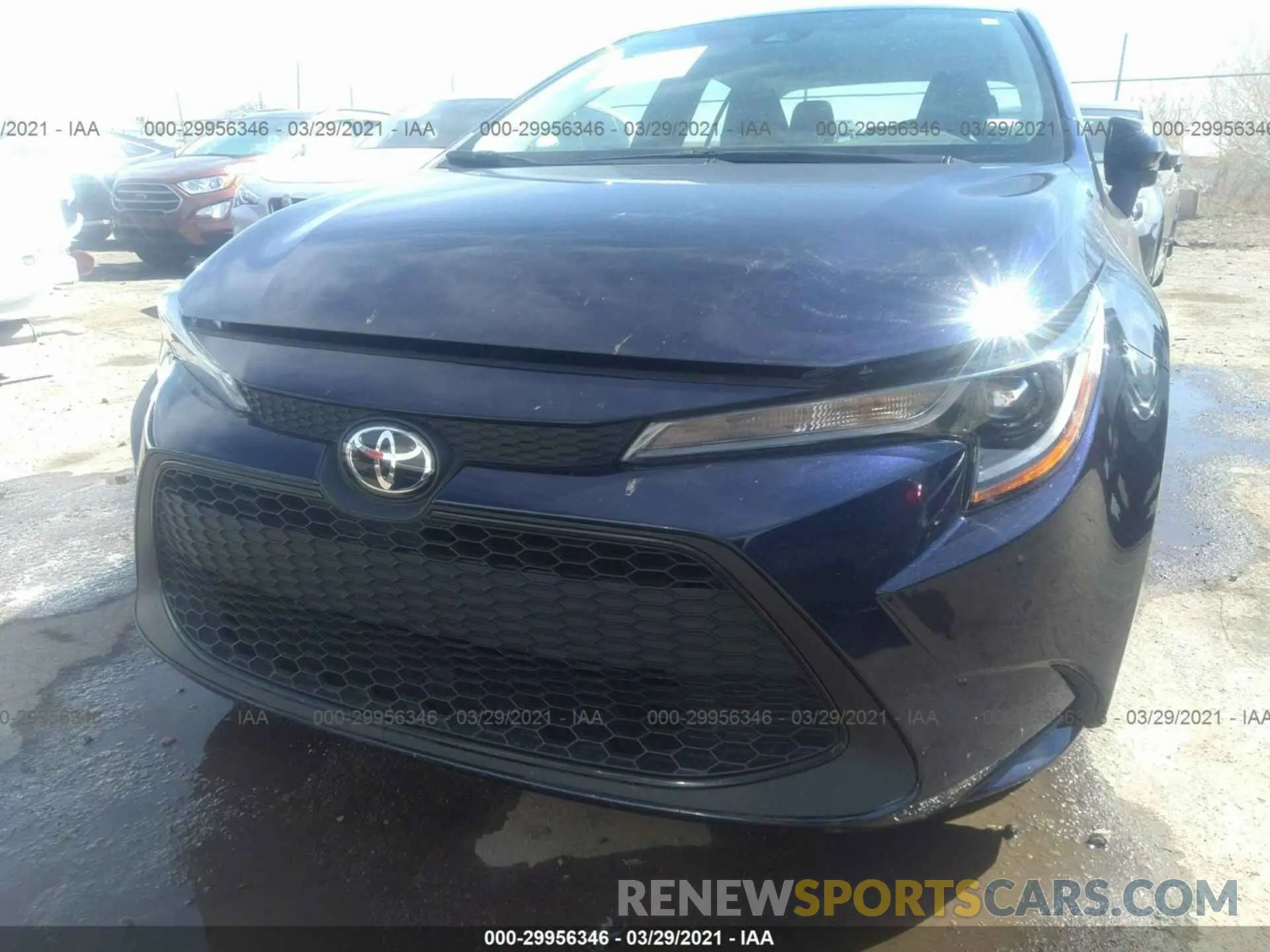 6 Photograph of a damaged car 5YFEPRAE0LP073539 TOYOTA COROLLA 2020