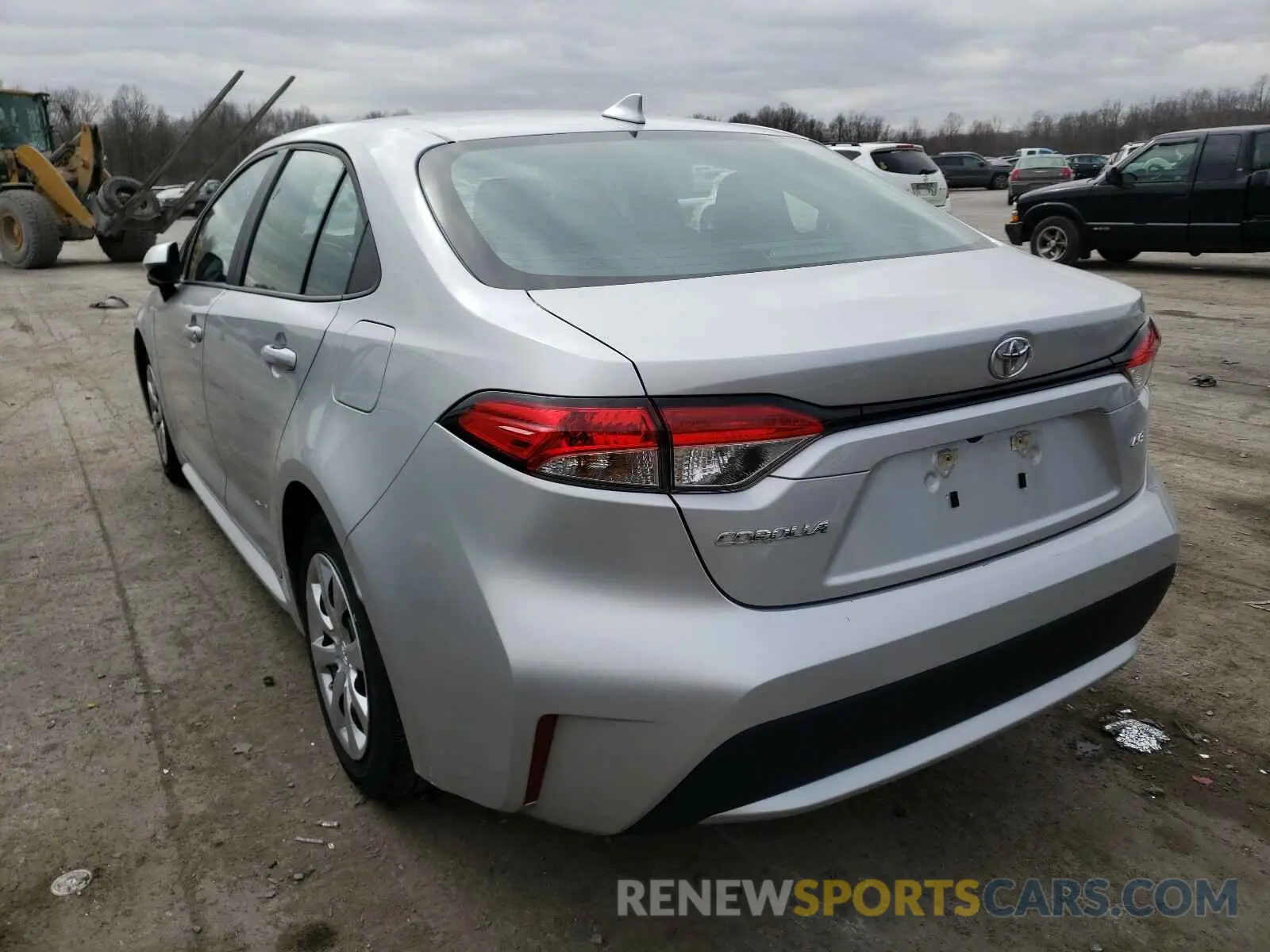 3 Фотография поврежденного автомобиля 5YFEPRAE0LP097193 TOYOTA COROLLA 2020