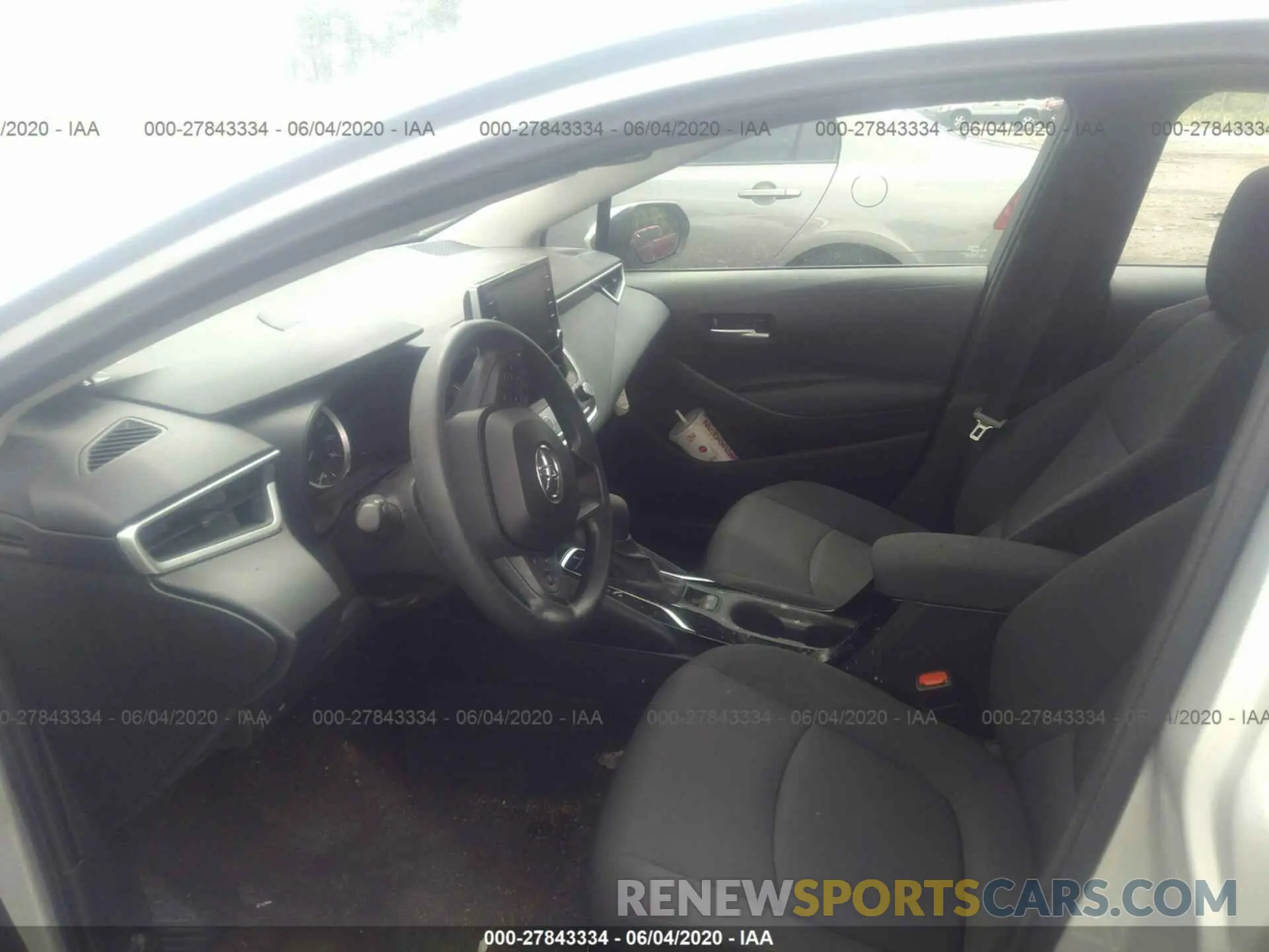5 Photograph of a damaged car 5YFEPRAE0LP099154 TOYOTA COROLLA 2020