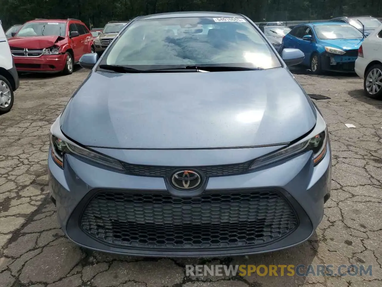 5 Photograph of a damaged car 5YFEPRAE0LP099588 TOYOTA COROLLA 2020