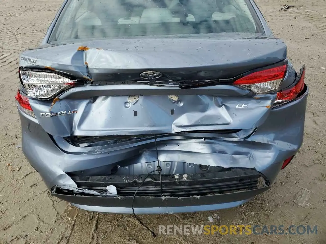 9 Photograph of a damaged car 5YFEPRAE0LP101596 TOYOTA COROLLA 2020