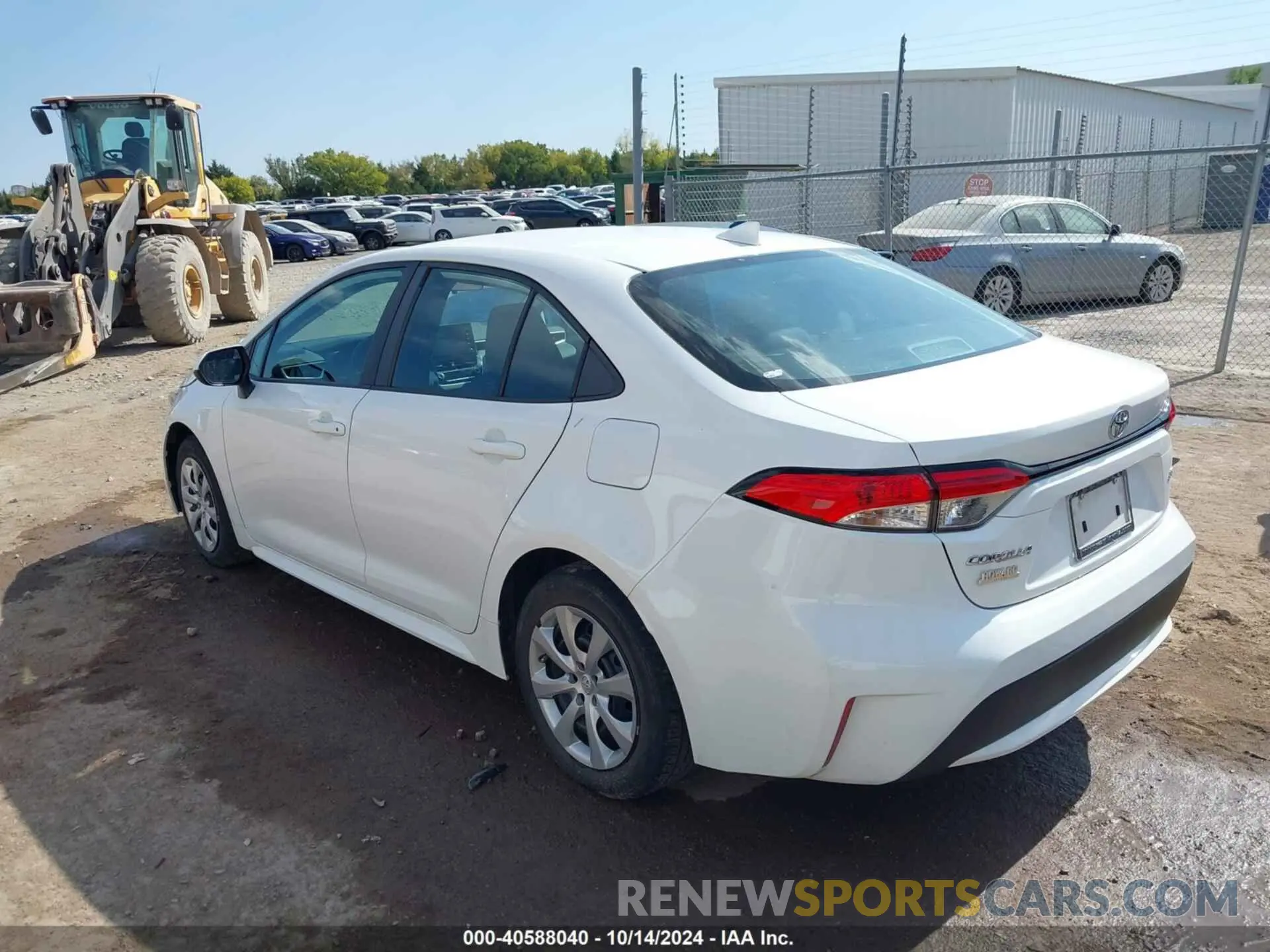 3 Photograph of a damaged car 5YFEPRAE0LP103932 TOYOTA COROLLA 2020