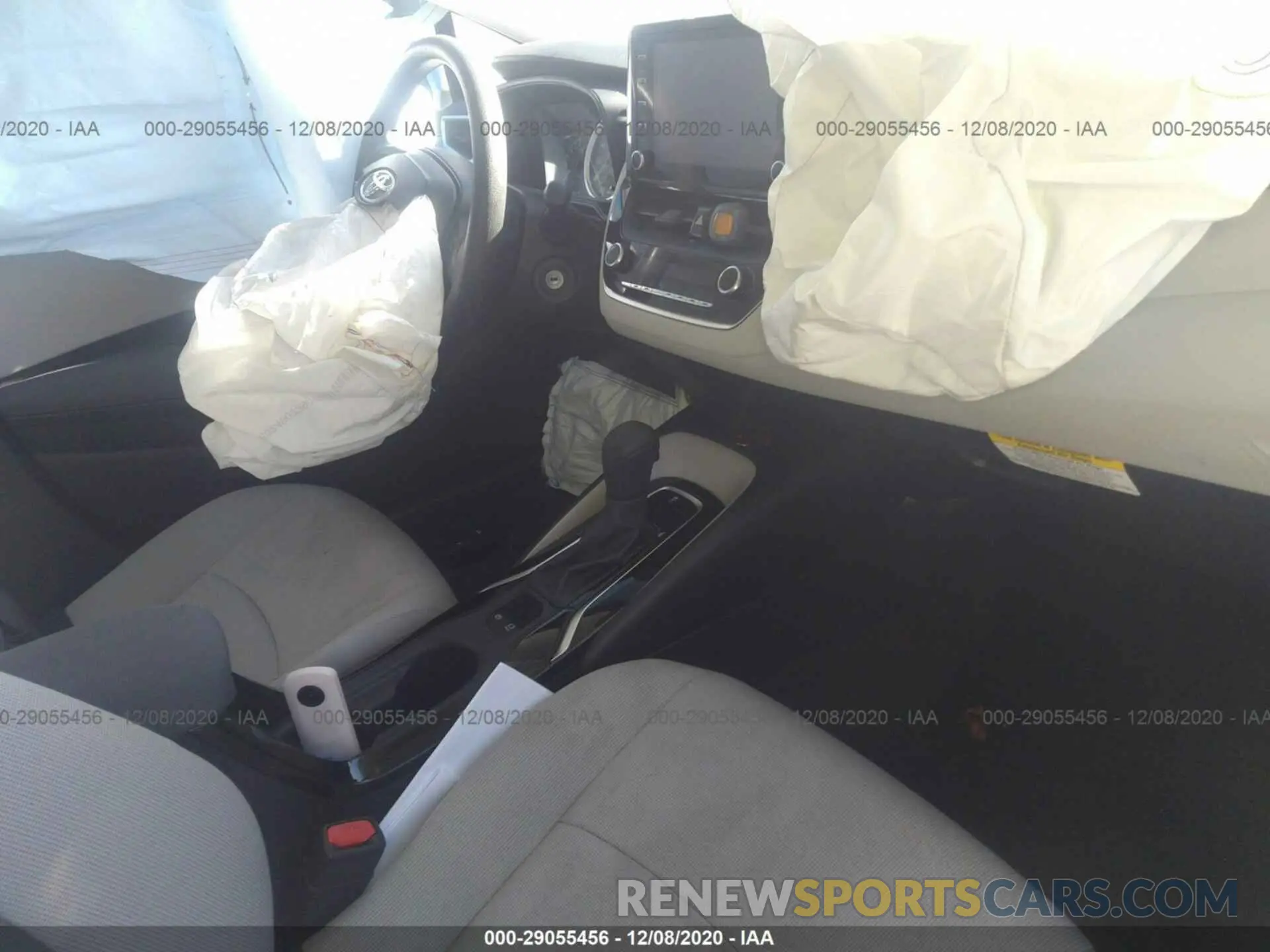 5 Photograph of a damaged car 5YFEPRAE0LP103980 TOYOTA COROLLA 2020