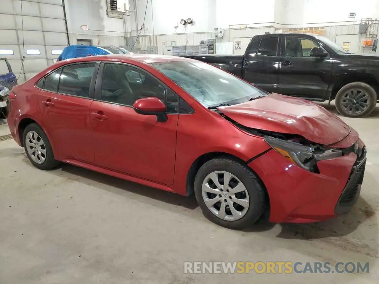 4 Photograph of a damaged car 5YFEPRAE0LP110668 TOYOTA COROLLA 2020