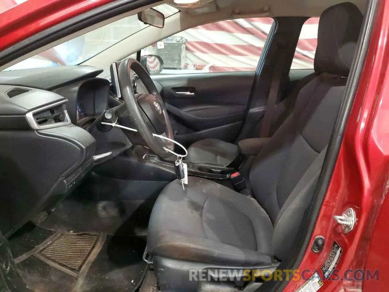 7 Photograph of a damaged car 5YFEPRAE0LP110668 TOYOTA COROLLA 2020