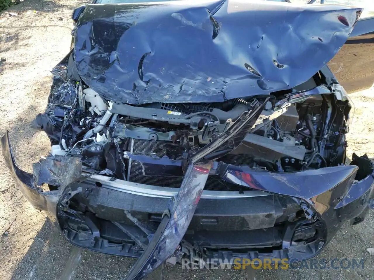 7 Photograph of a damaged car 5YFEPRAE0LP125106 TOYOTA COROLLA 2020