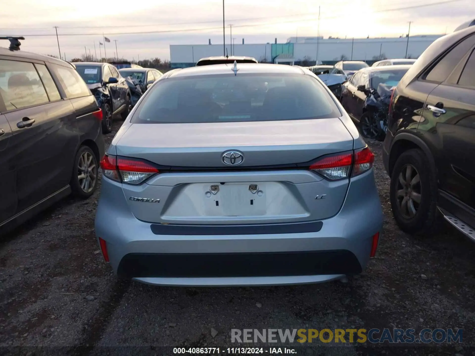 16 Photograph of a damaged car 5YFEPRAE0LP143654 TOYOTA COROLLA 2020