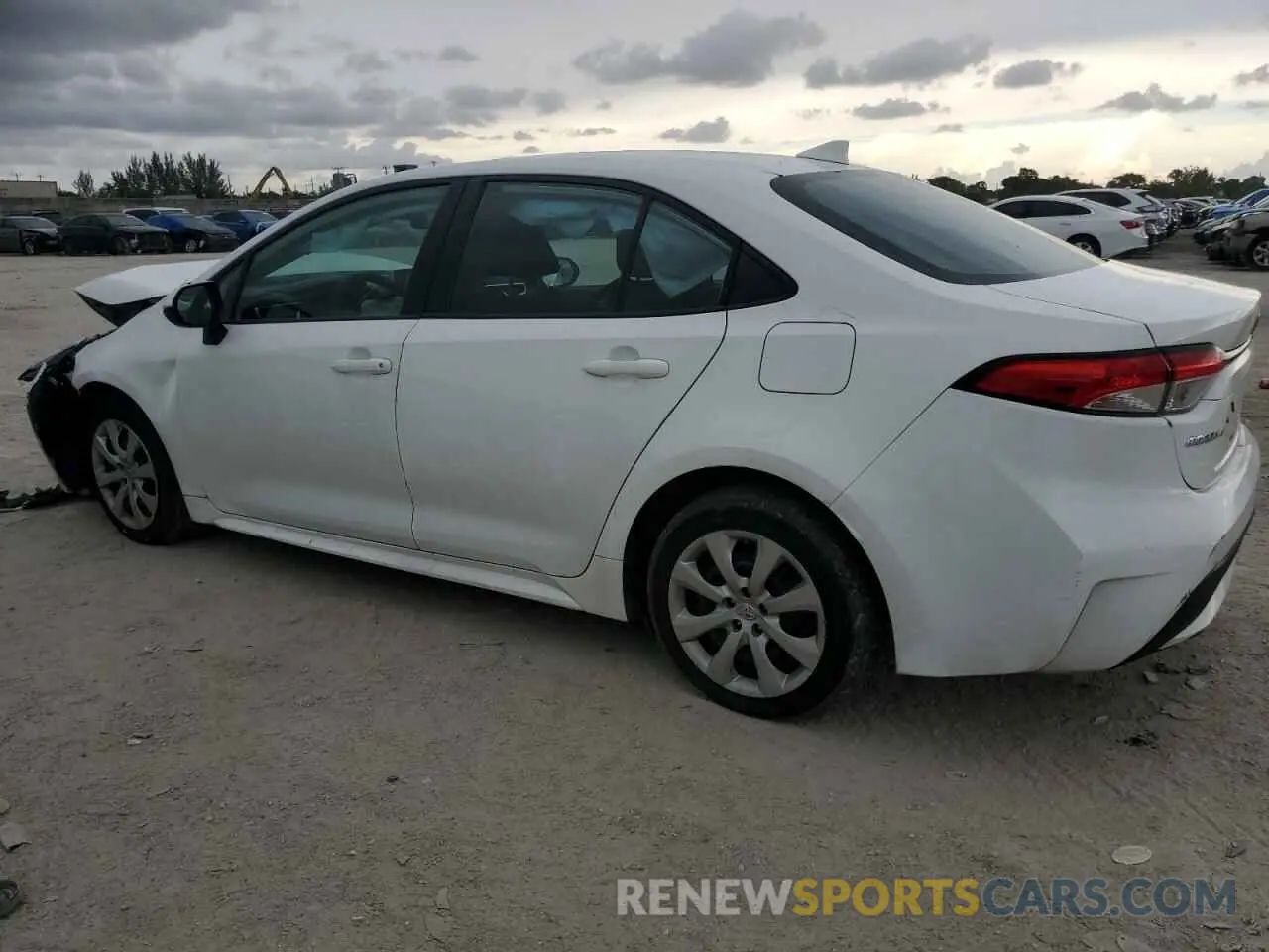 2 Photograph of a damaged car 5YFEPRAE1LP023703 TOYOTA COROLLA 2020