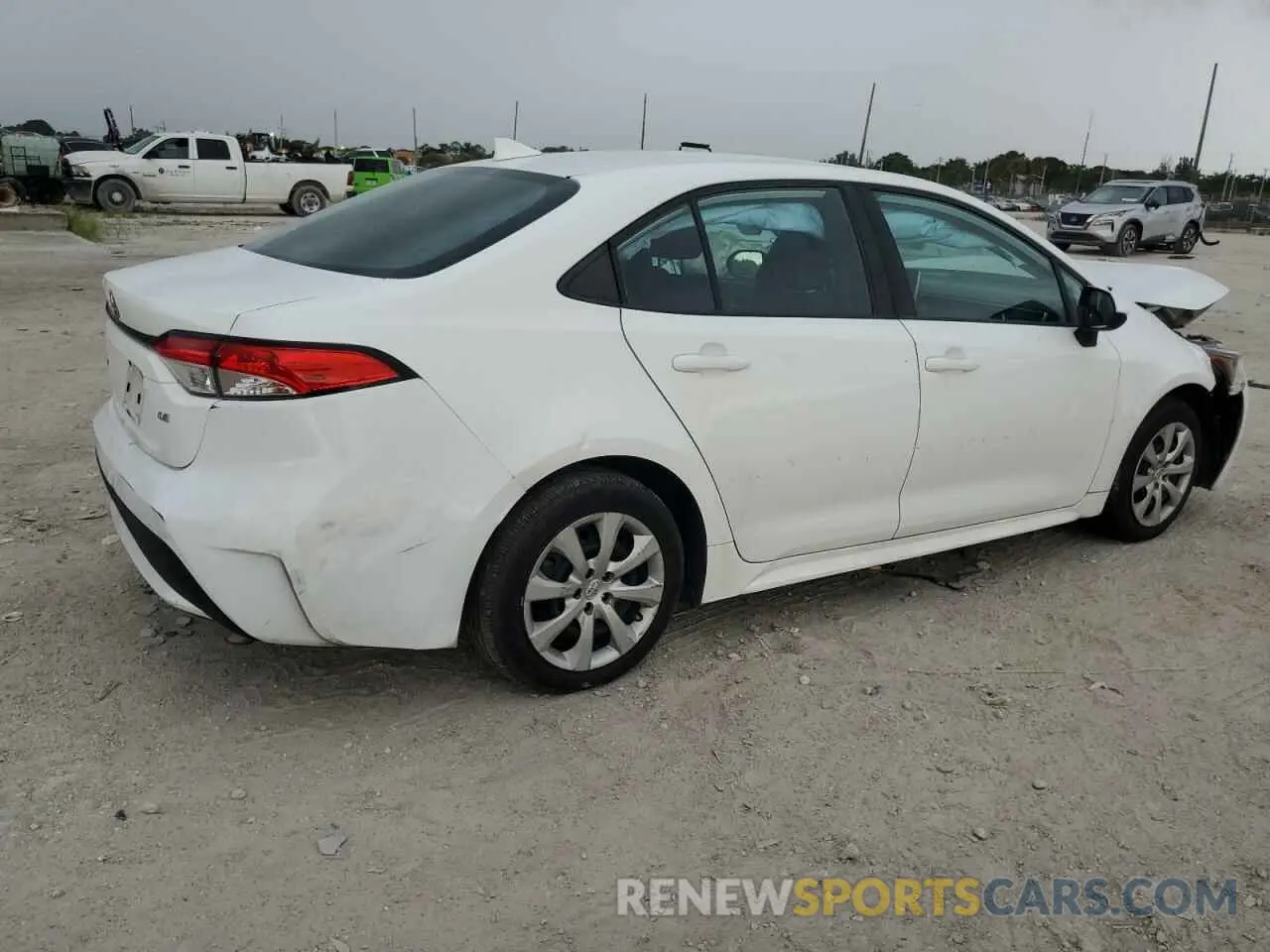 3 Photograph of a damaged car 5YFEPRAE1LP023703 TOYOTA COROLLA 2020
