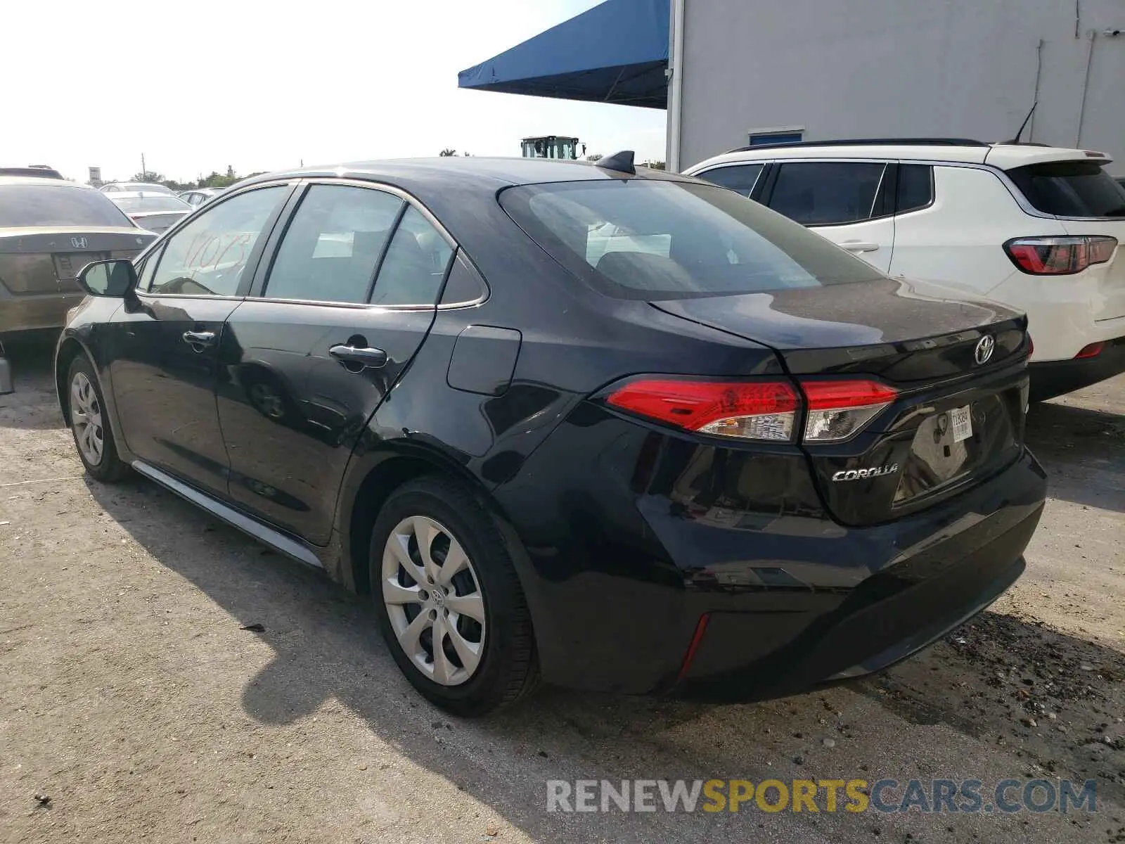 3 Photograph of a damaged car 5YFEPRAE1LP061299 TOYOTA COROLLA 2020