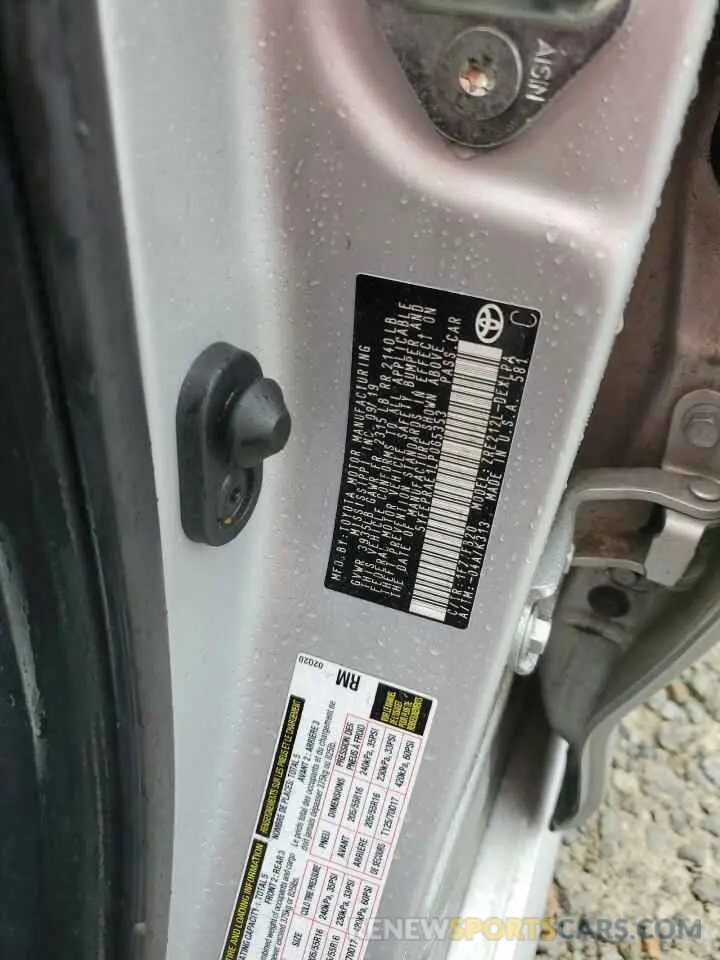 12 Фотография поврежденного автомобиля 5YFEPRAE1LP065353 TOYOTA COROLLA 2020