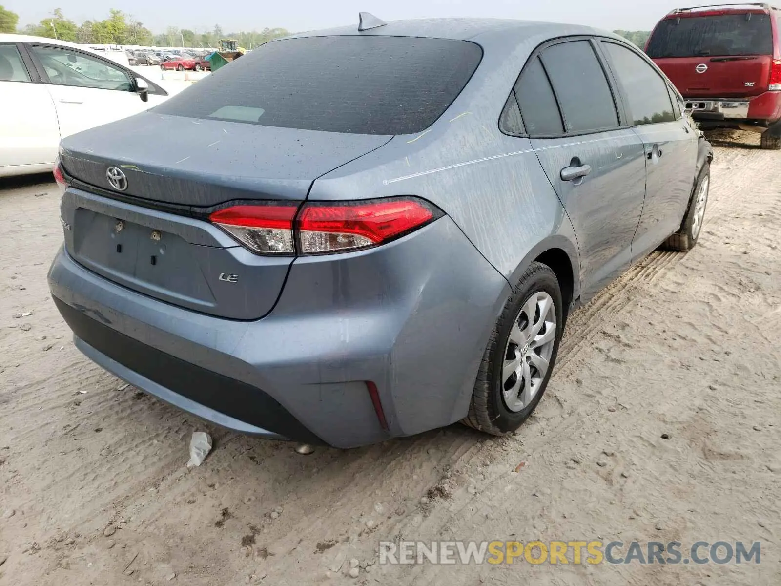 4 Photograph of a damaged car 5YFEPRAE1LP068222 TOYOTA COROLLA 2020