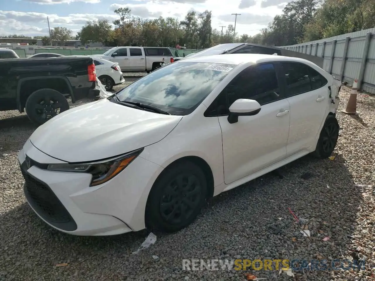 1 Фотография поврежденного автомобиля 5YFEPRAE1LP068527 TOYOTA COROLLA 2020