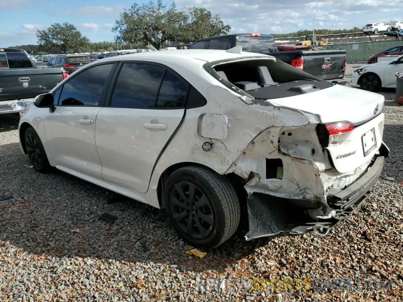 2 Фотография поврежденного автомобиля 5YFEPRAE1LP068527 TOYOTA COROLLA 2020