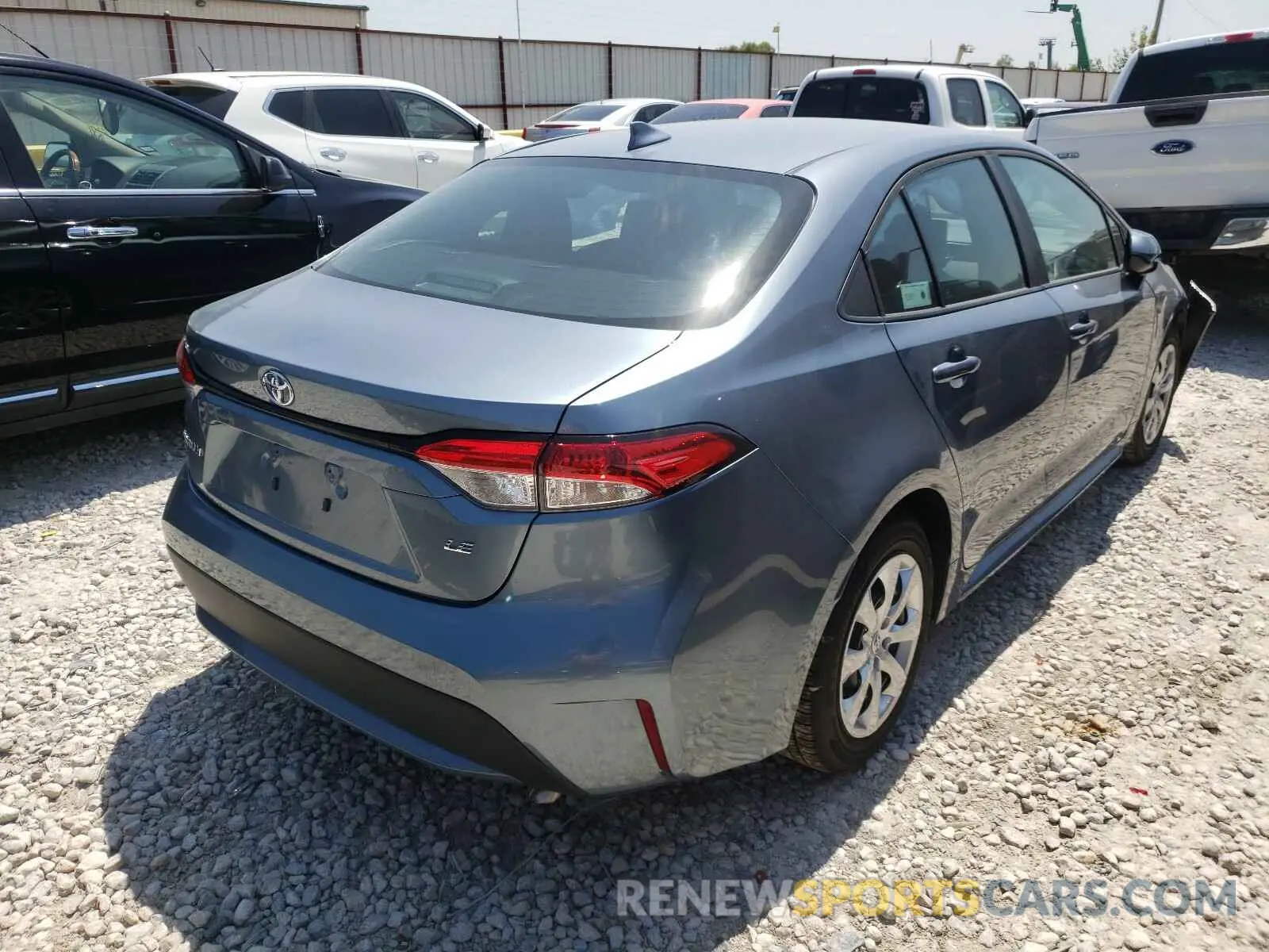 4 Photograph of a damaged car 5YFEPRAE1LP079821 TOYOTA COROLLA 2020