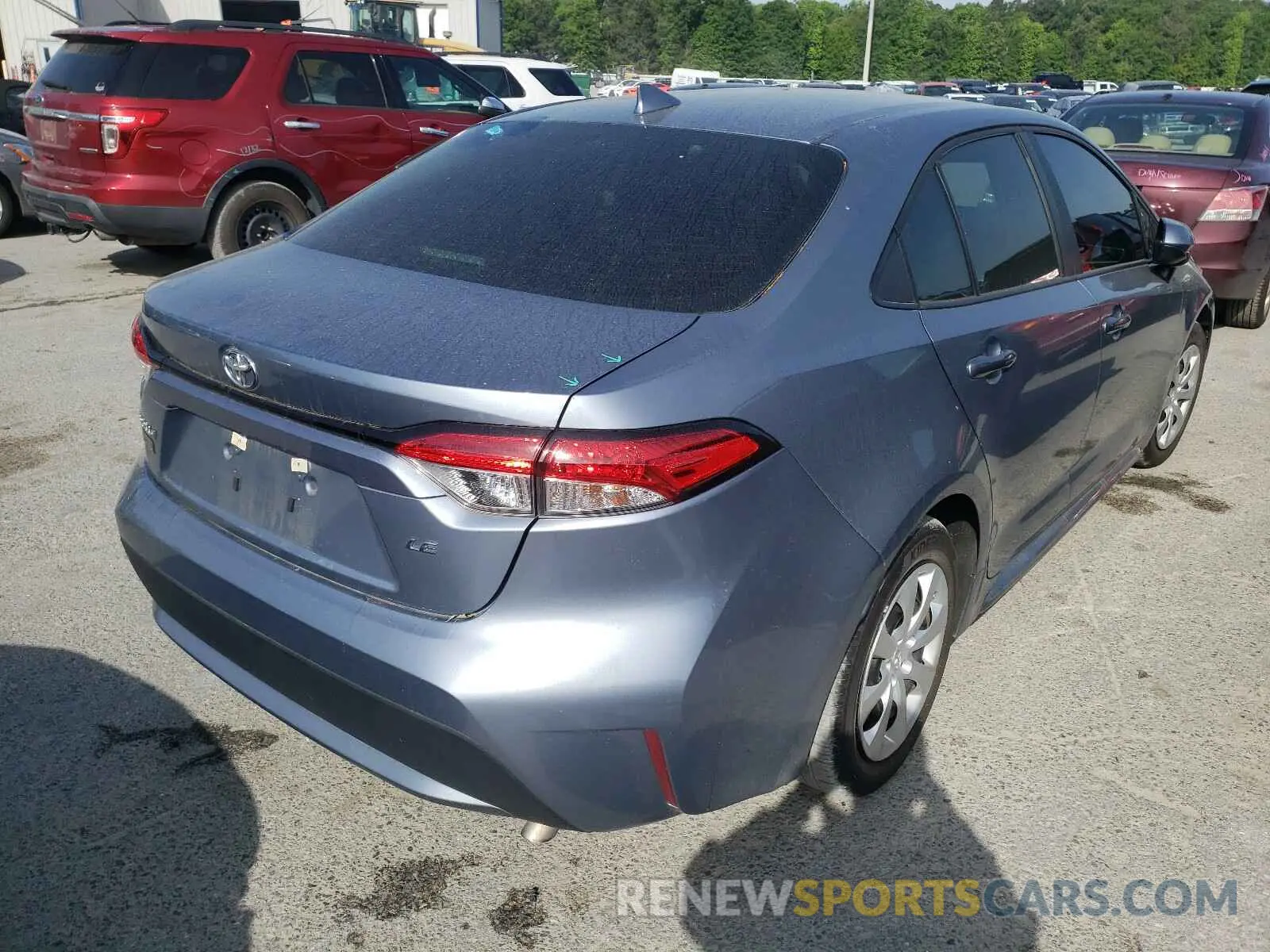 4 Photograph of a damaged car 5YFEPRAE1LP082248 TOYOTA COROLLA 2020