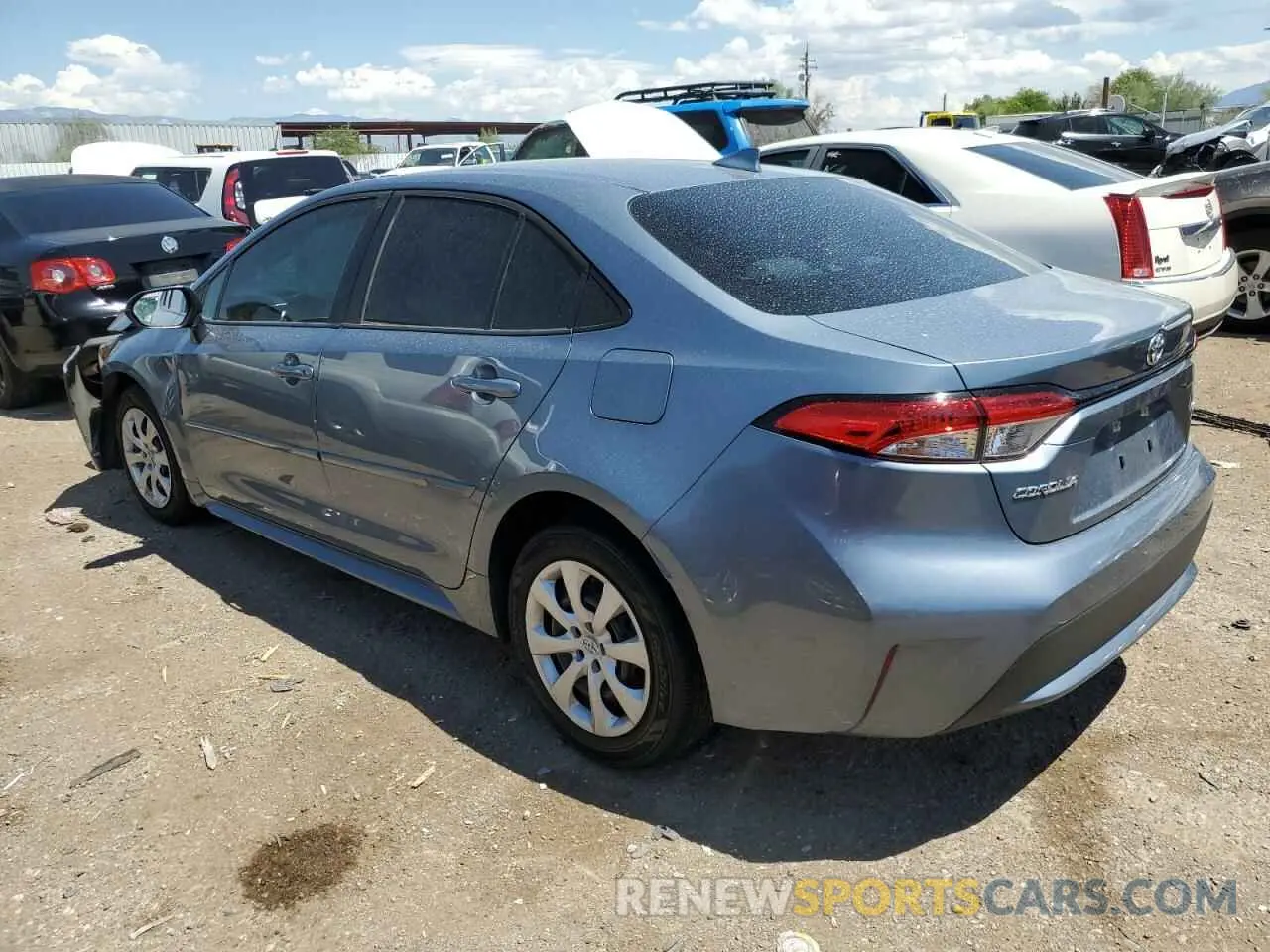 2 Photograph of a damaged car 5YFEPRAE1LP083044 TOYOTA COROLLA 2020