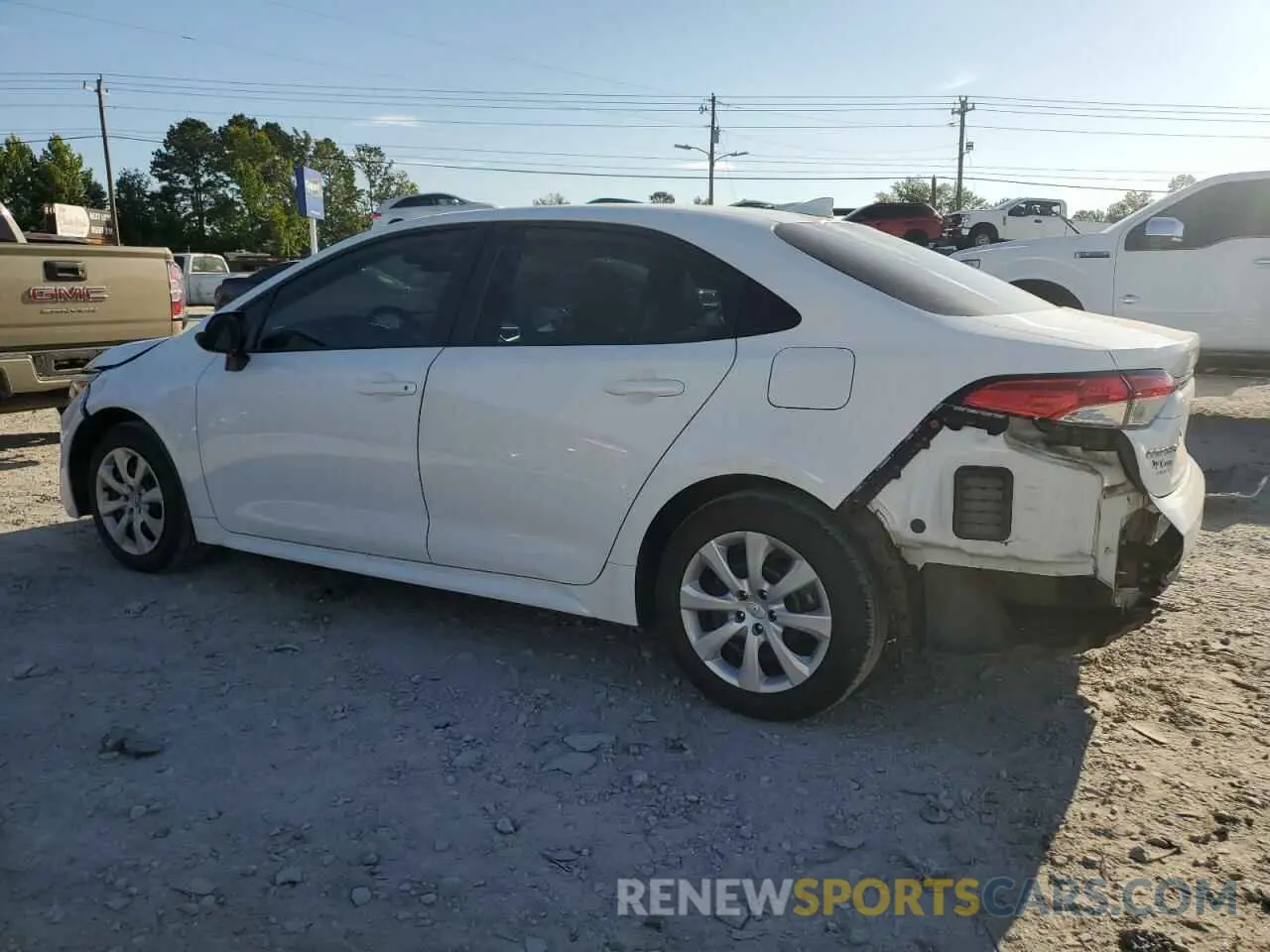 2 Photograph of a damaged car 5YFEPRAE1LP096098 TOYOTA COROLLA 2020