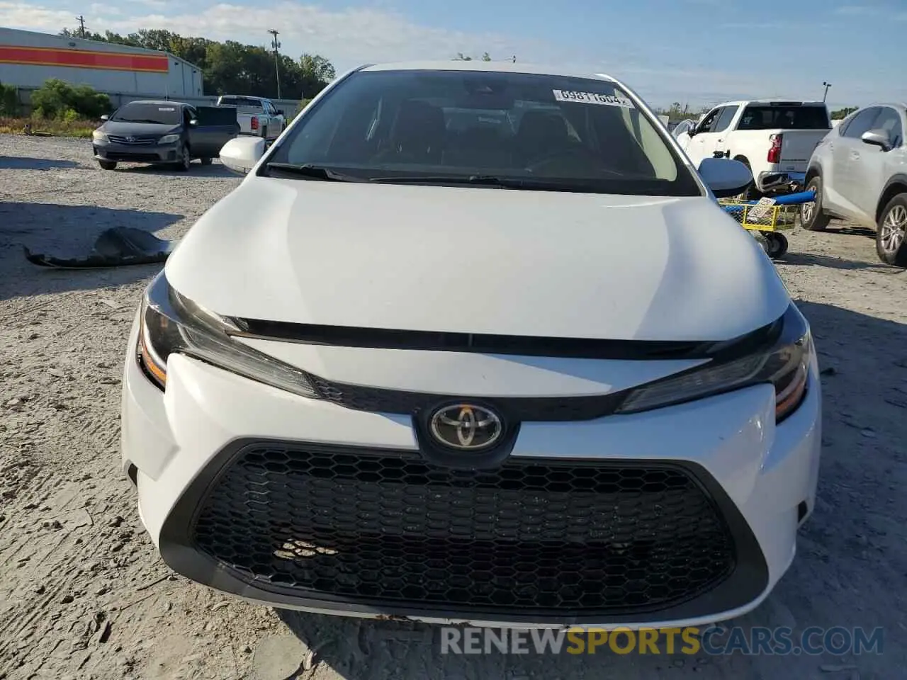 5 Photograph of a damaged car 5YFEPRAE1LP096098 TOYOTA COROLLA 2020