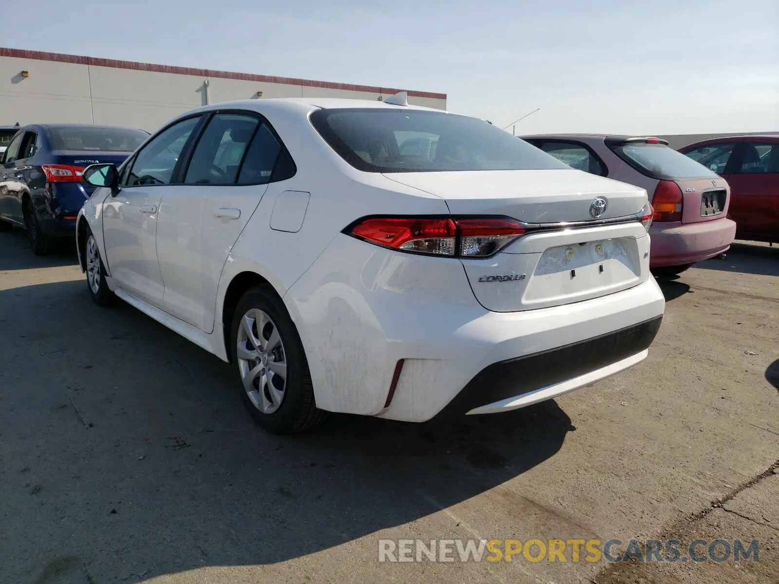 3 Photograph of a damaged car 5YFEPRAE1LP099048 TOYOTA COROLLA 2020