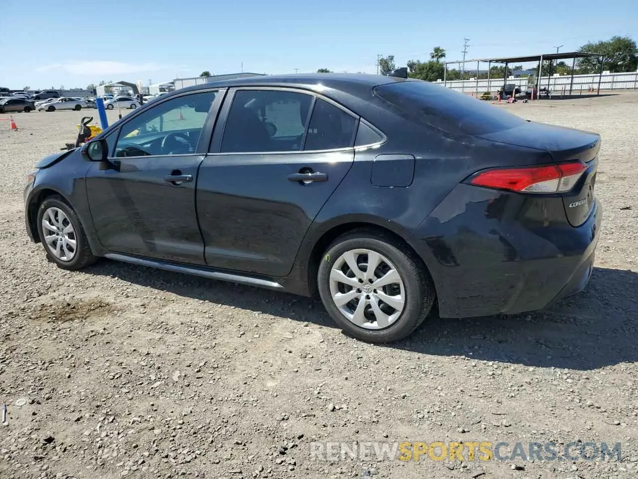 2 Photograph of a damaged car 5YFEPRAE1LP101171 TOYOTA COROLLA 2020
