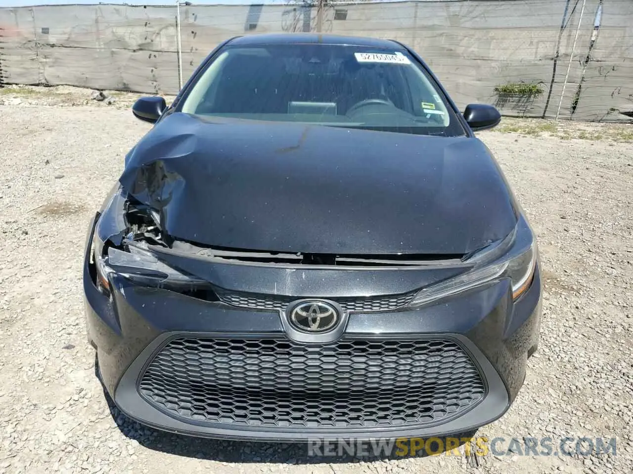 5 Photograph of a damaged car 5YFEPRAE1LP101171 TOYOTA COROLLA 2020