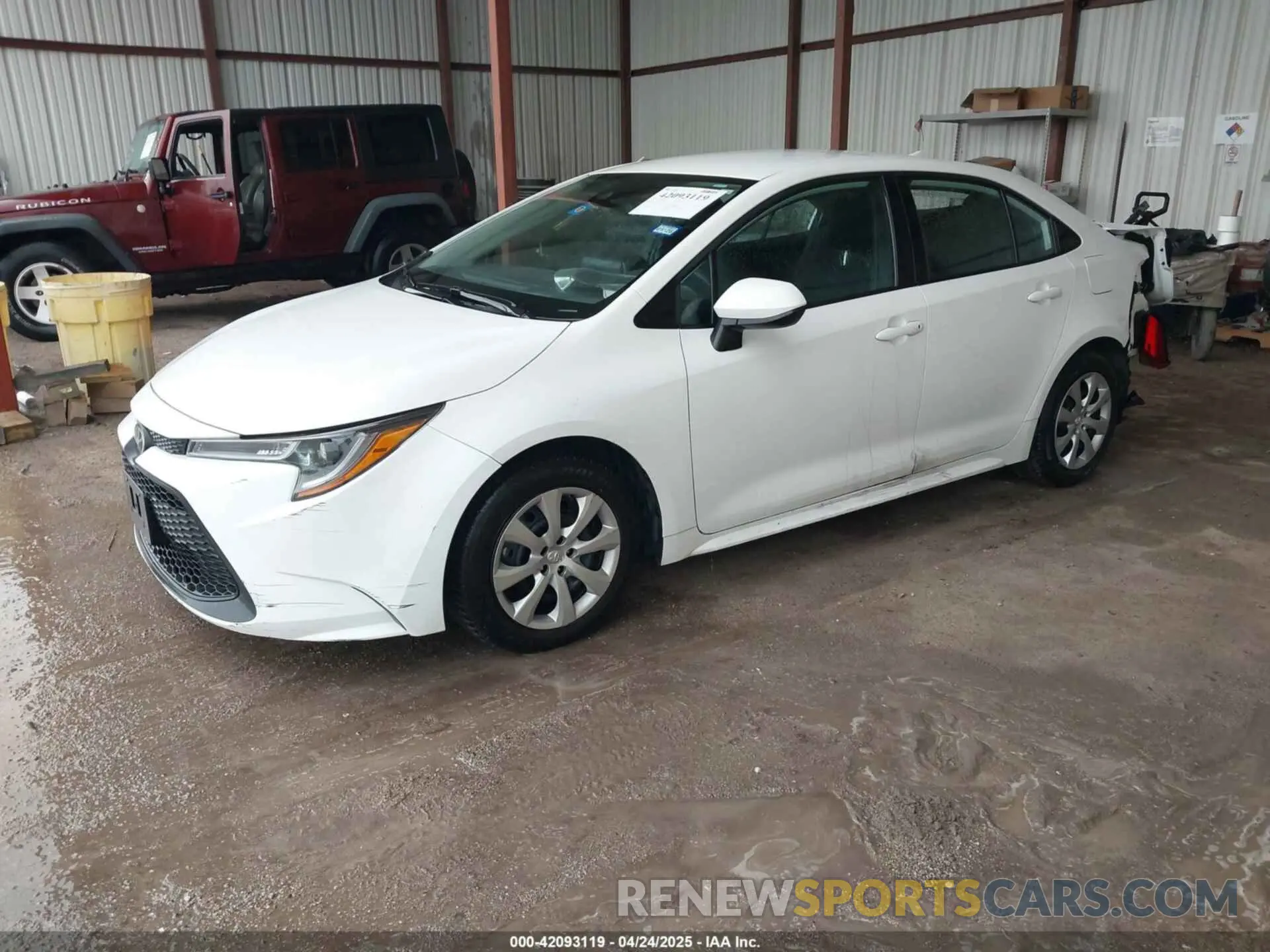 2 Photograph of a damaged car 5YFEPRAE1LP101610 TOYOTA COROLLA 2020