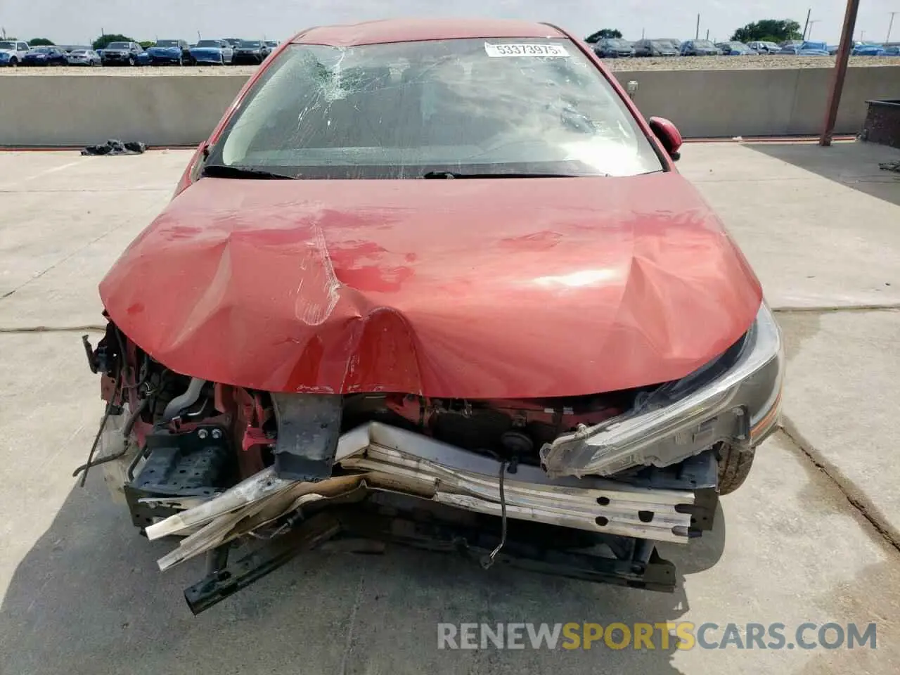 5 Photograph of a damaged car 5YFEPRAE1LP104877 TOYOTA COROLLA 2020