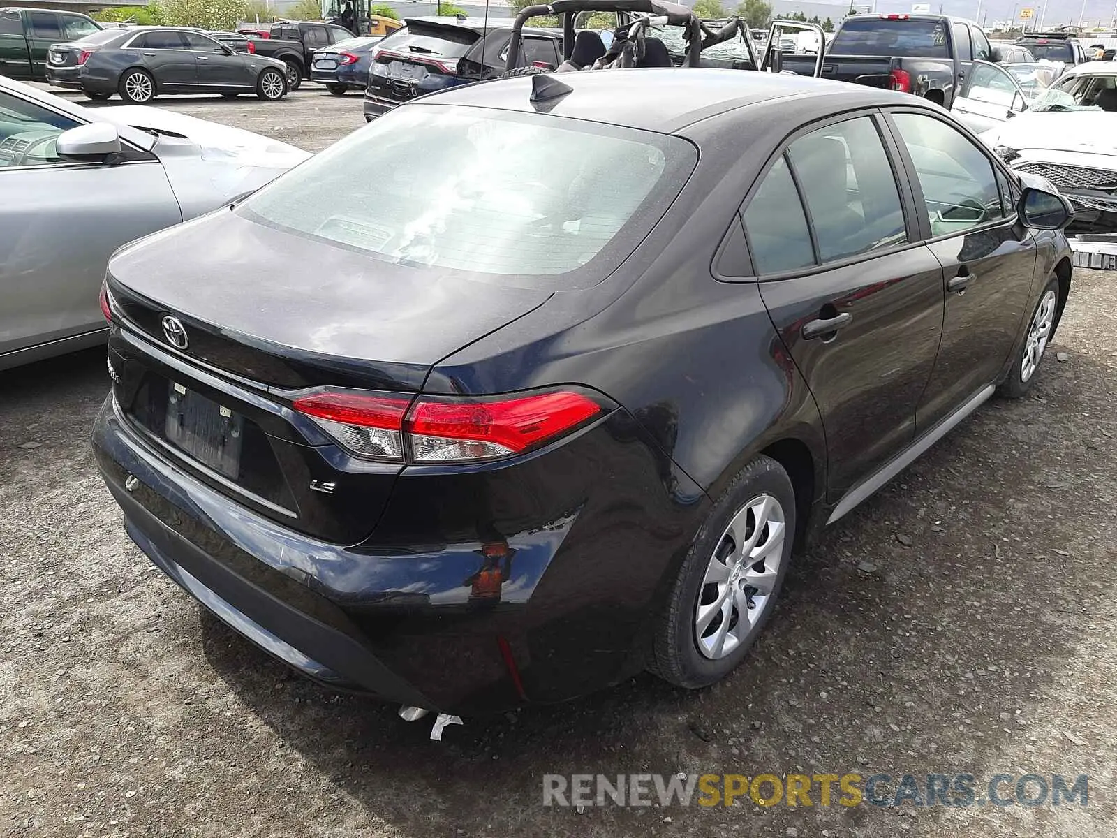 4 Photograph of a damaged car 5YFEPRAE1LP107052 TOYOTA COROLLA 2020