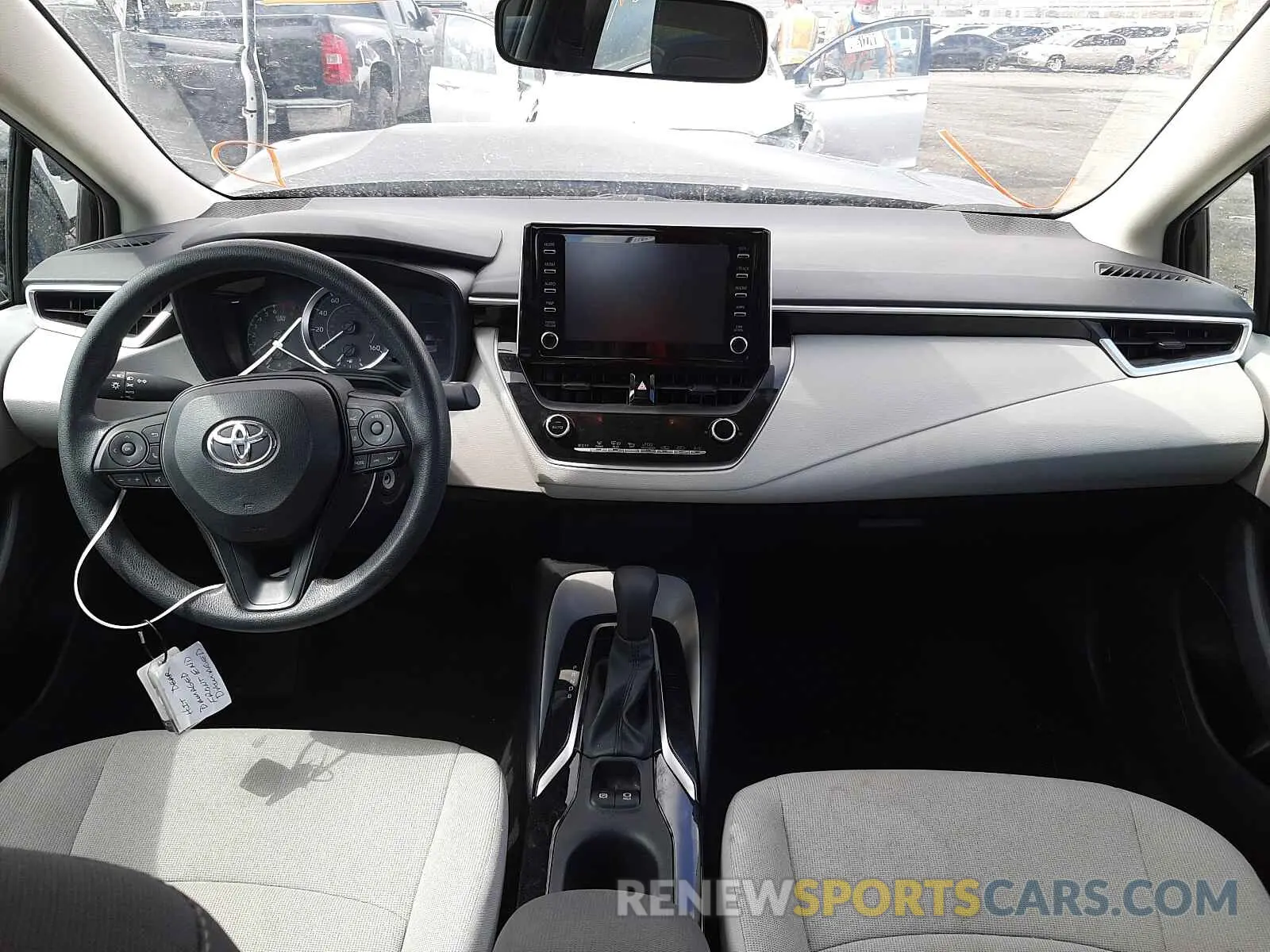 9 Photograph of a damaged car 5YFEPRAE1LP107052 TOYOTA COROLLA 2020