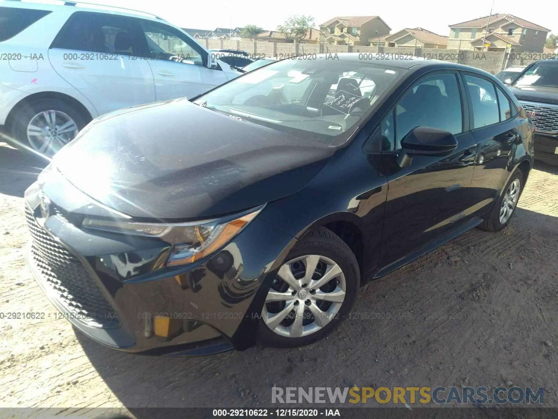 2 Photograph of a damaged car 5YFEPRAE1LP107424 TOYOTA COROLLA 2020