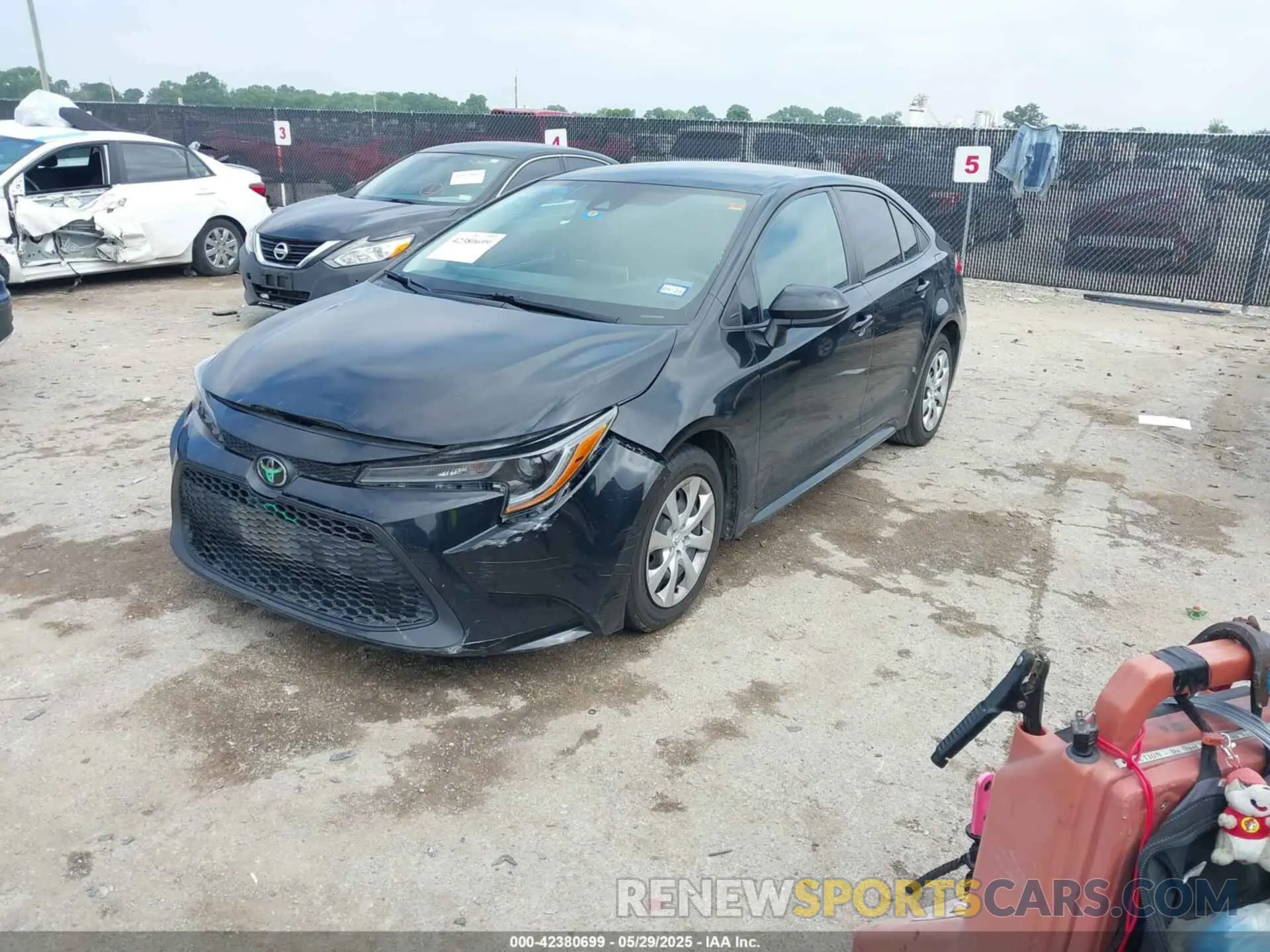 2 Фотография поврежденного автомобиля 5YFEPRAE1LP118651 TOYOTA COROLLA 2020