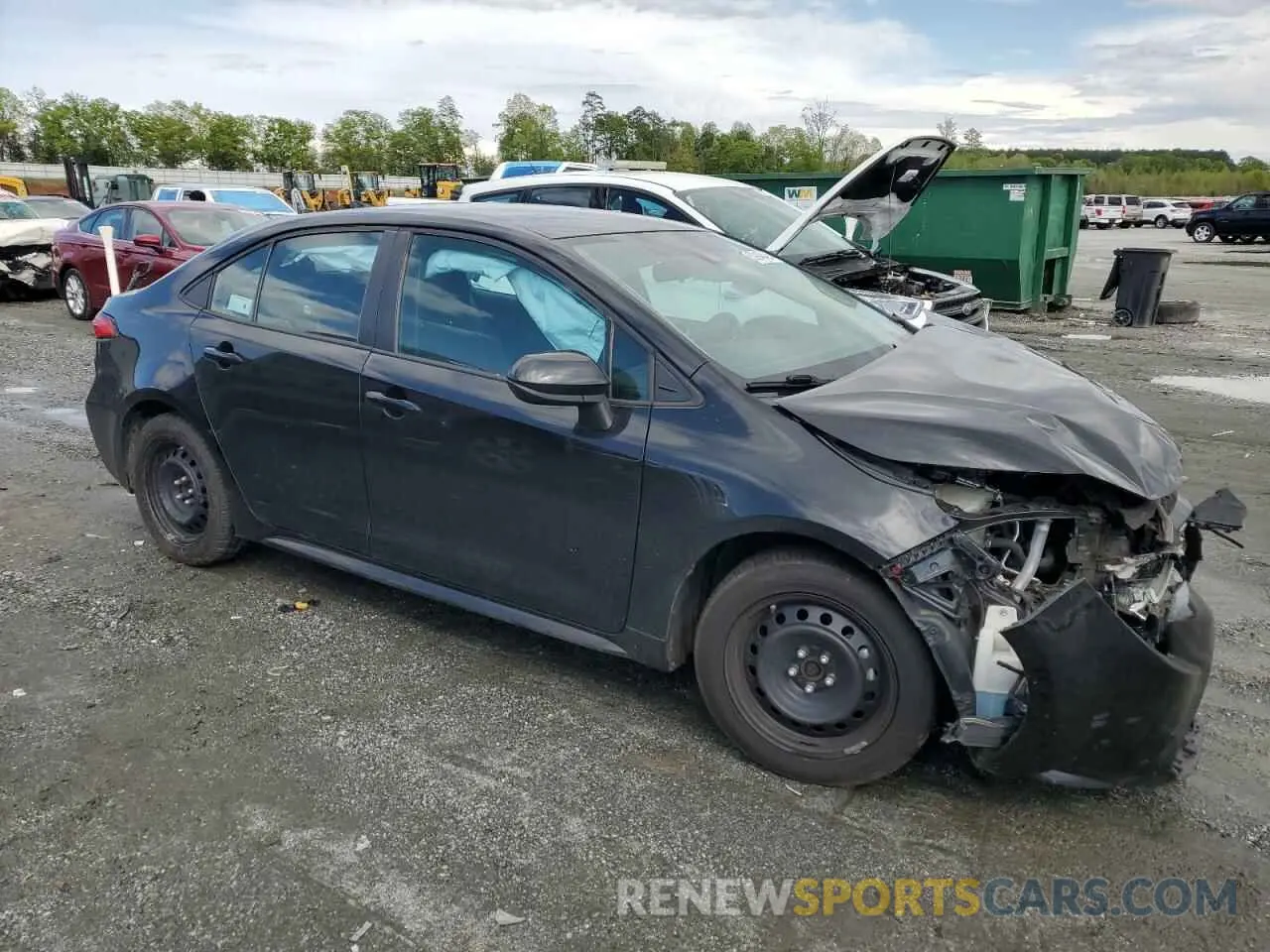 4 Фотография поврежденного автомобиля 5YFEPRAE1LP121551 TOYOTA COROLLA 2020