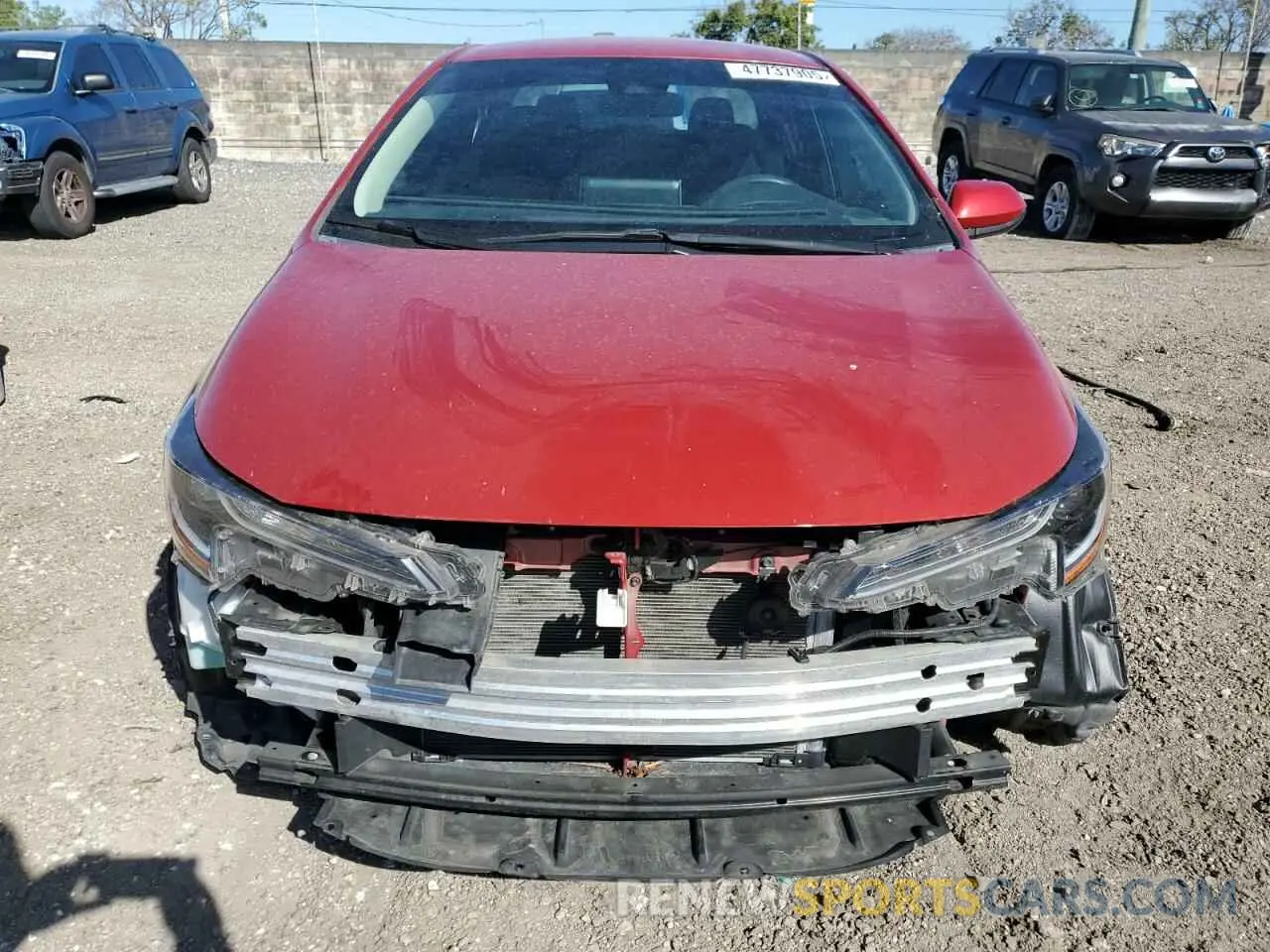 5 Фотография поврежденного автомобиля 5YFEPRAE1LP133635 TOYOTA COROLLA 2020