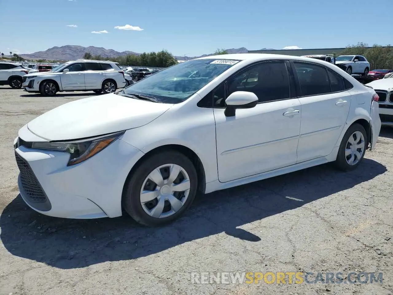 1 Photograph of a damaged car 5YFEPRAE1LP138303 TOYOTA COROLLA 2020