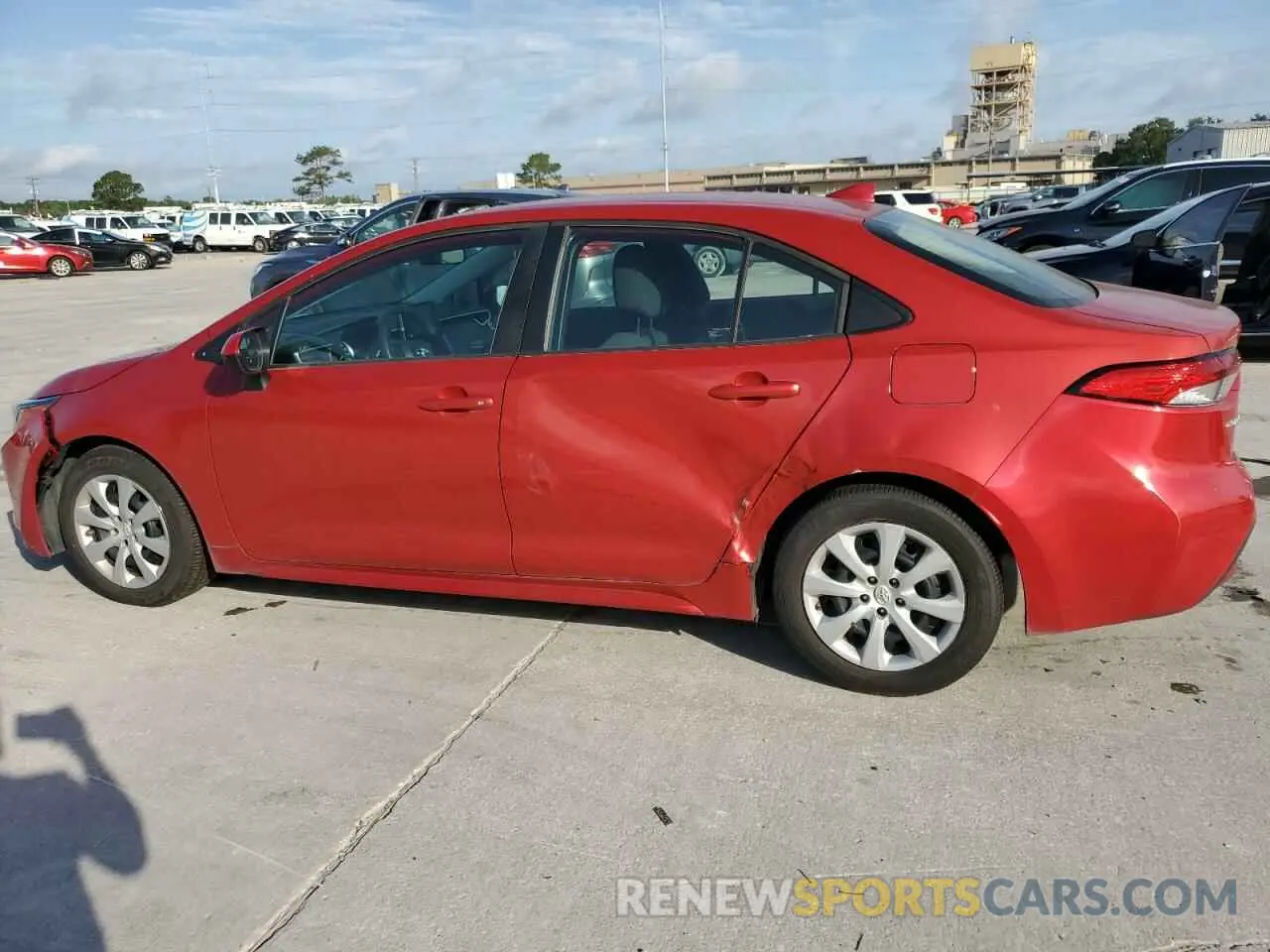 2 Фотография поврежденного автомобиля 5YFEPRAE1LP139077 TOYOTA COROLLA 2020