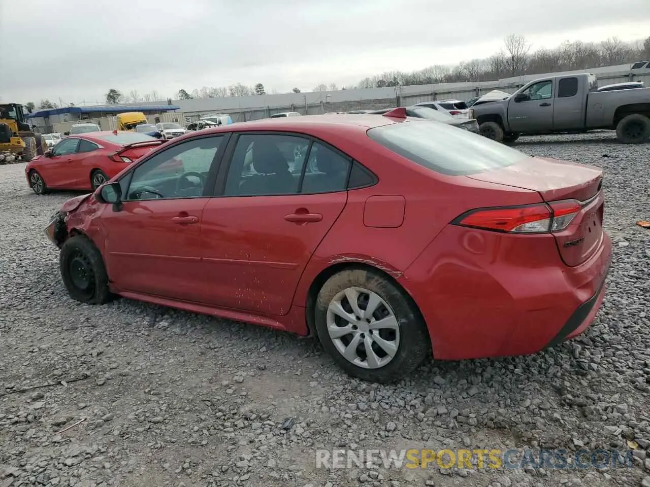 2 Фотография поврежденного автомобиля 5YFEPRAE1LP144635 TOYOTA COROLLA 2020