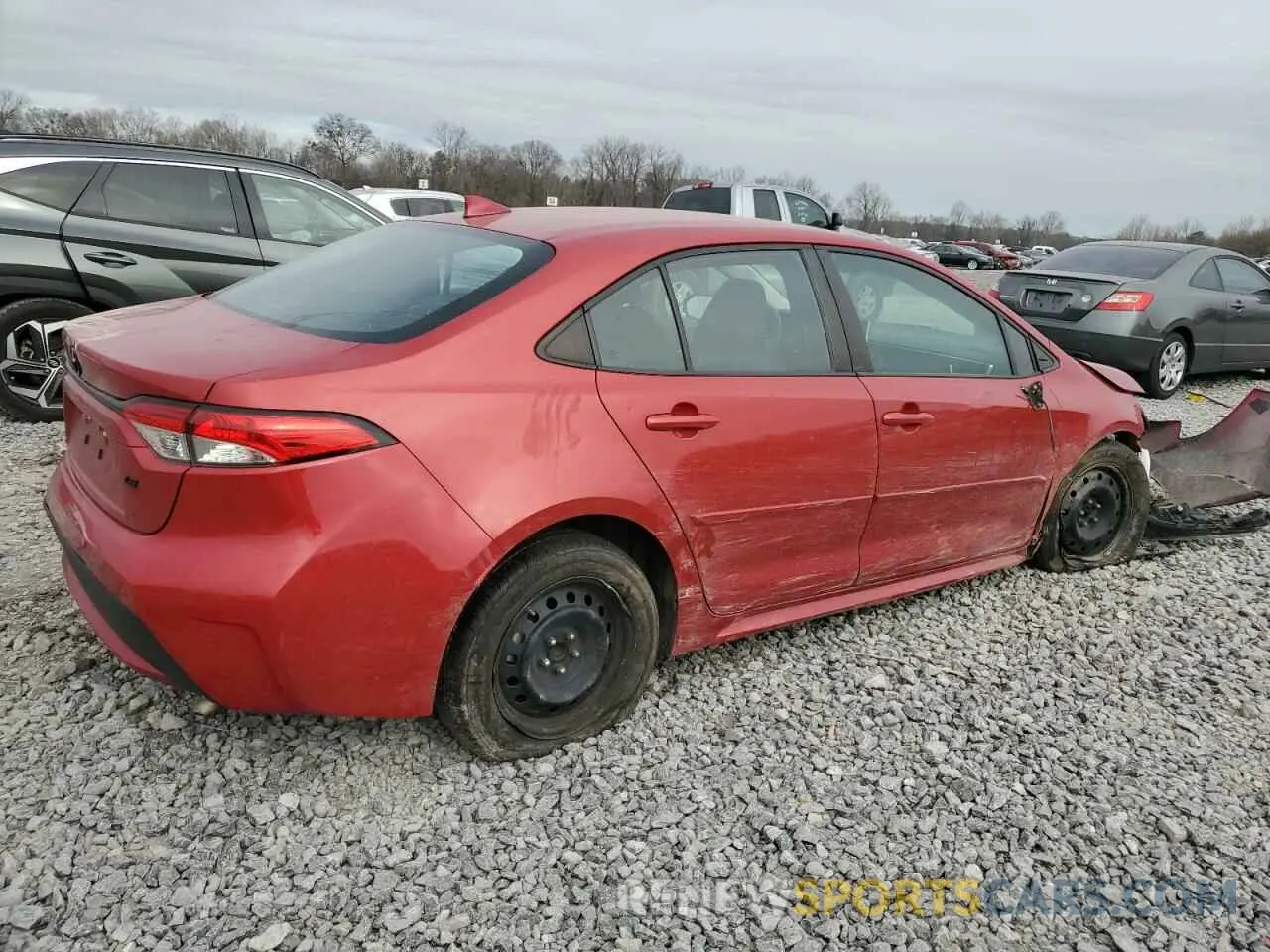 3 Фотография поврежденного автомобиля 5YFEPRAE1LP144635 TOYOTA COROLLA 2020