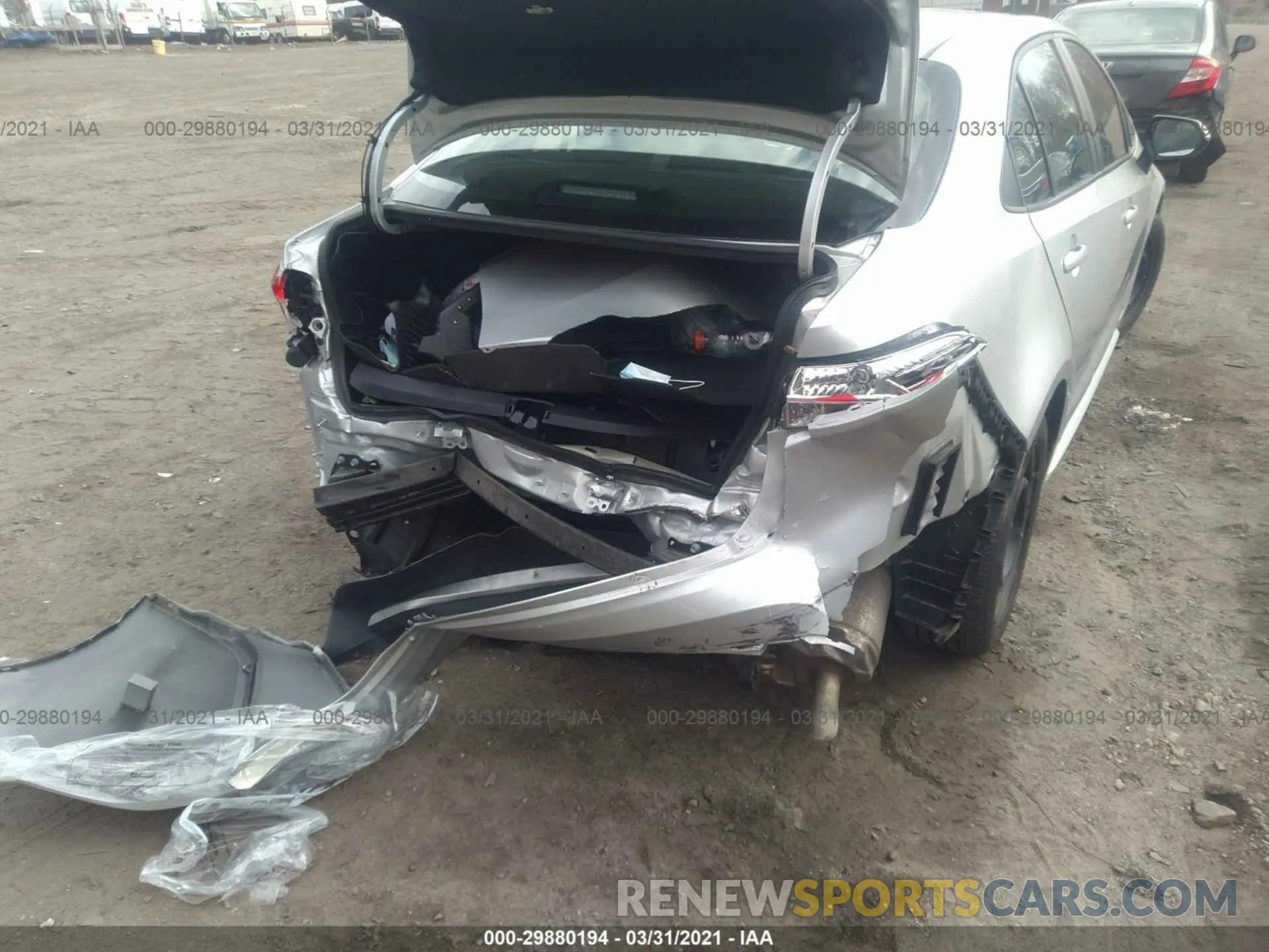 6 Photograph of a damaged car 5YFEPRAE2LP025850 TOYOTA COROLLA 2020