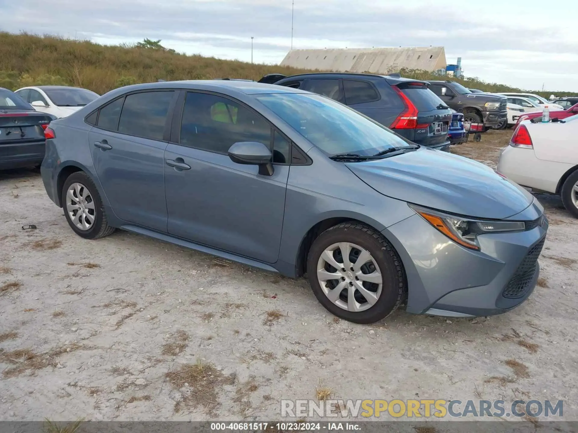 1 Photograph of a damaged car 5YFEPRAE2LP032264 TOYOTA COROLLA 2020