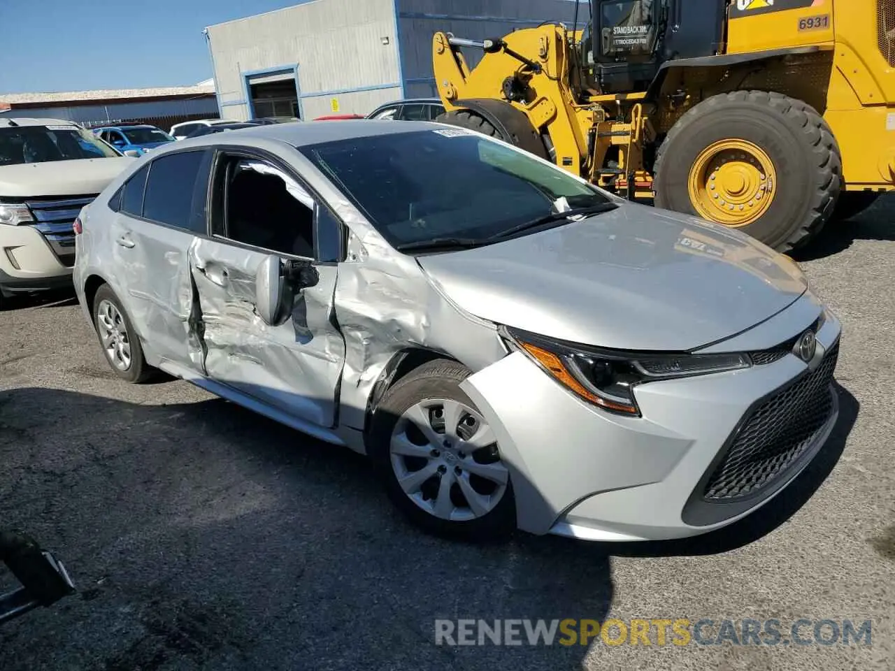 4 Фотография поврежденного автомобиля 5YFEPRAE2LP032958 TOYOTA COROLLA 2020