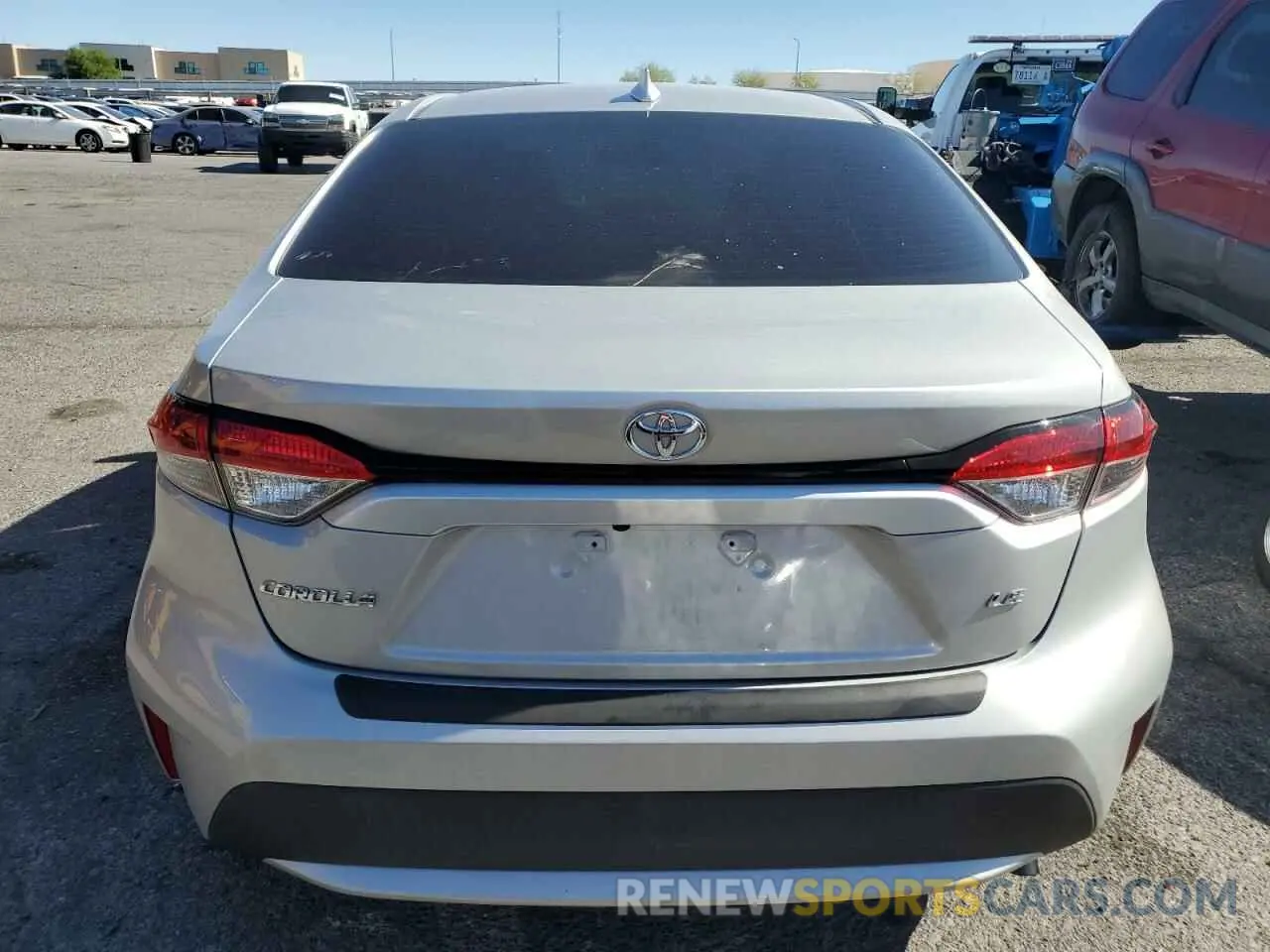 6 Фотография поврежденного автомобиля 5YFEPRAE2LP032958 TOYOTA COROLLA 2020