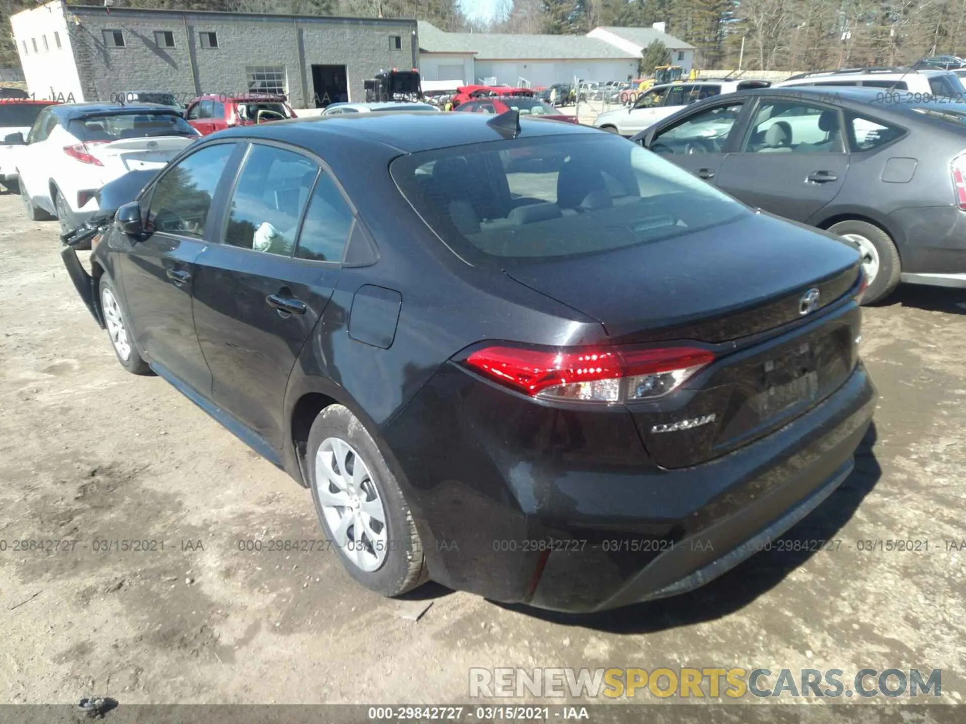 3 Photograph of a damaged car 5YFEPRAE2LP034063 TOYOTA COROLLA 2020